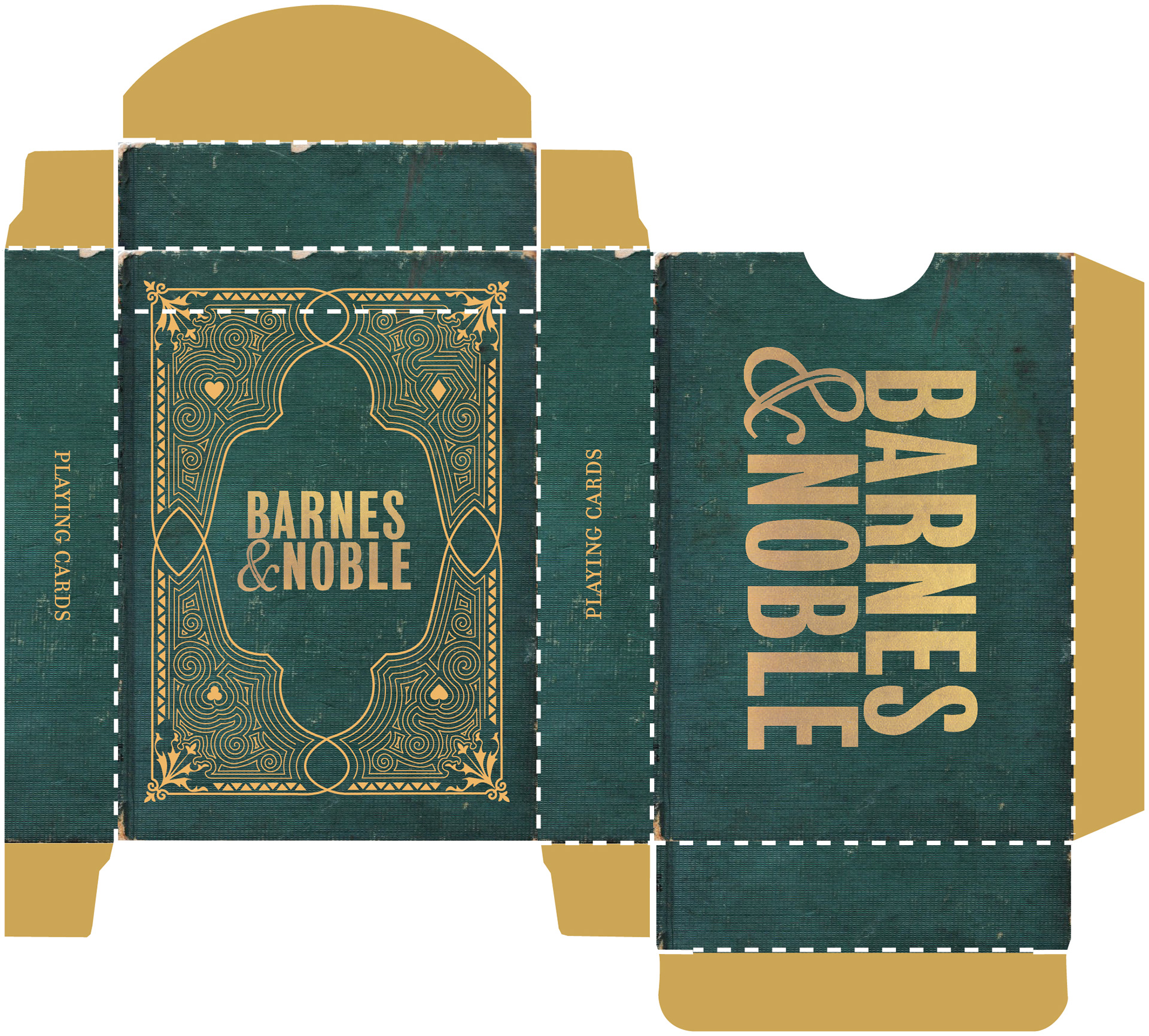 Barnes & Noble Playing Card Packaging Design
