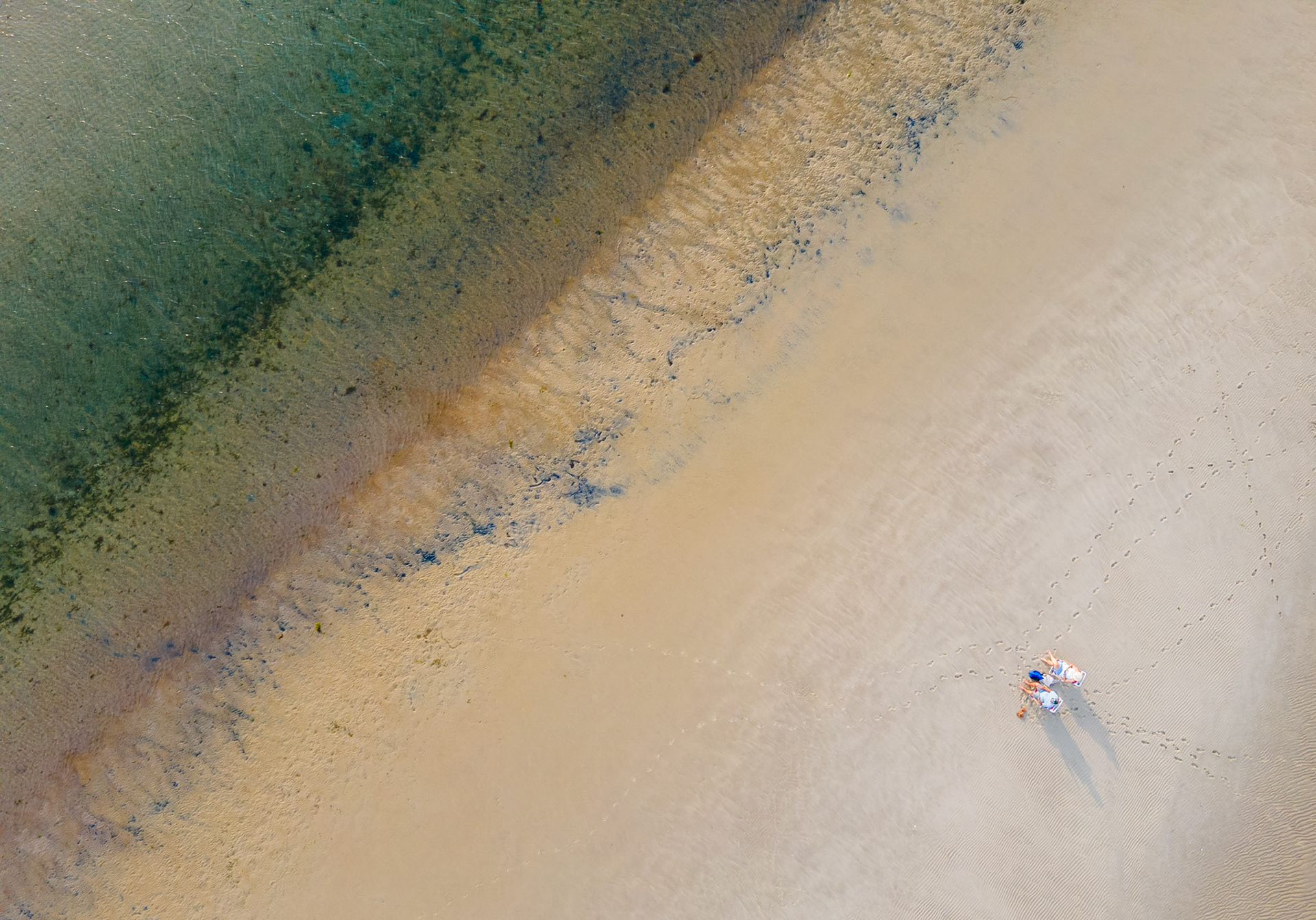 Sunning at First Encounter Beach
