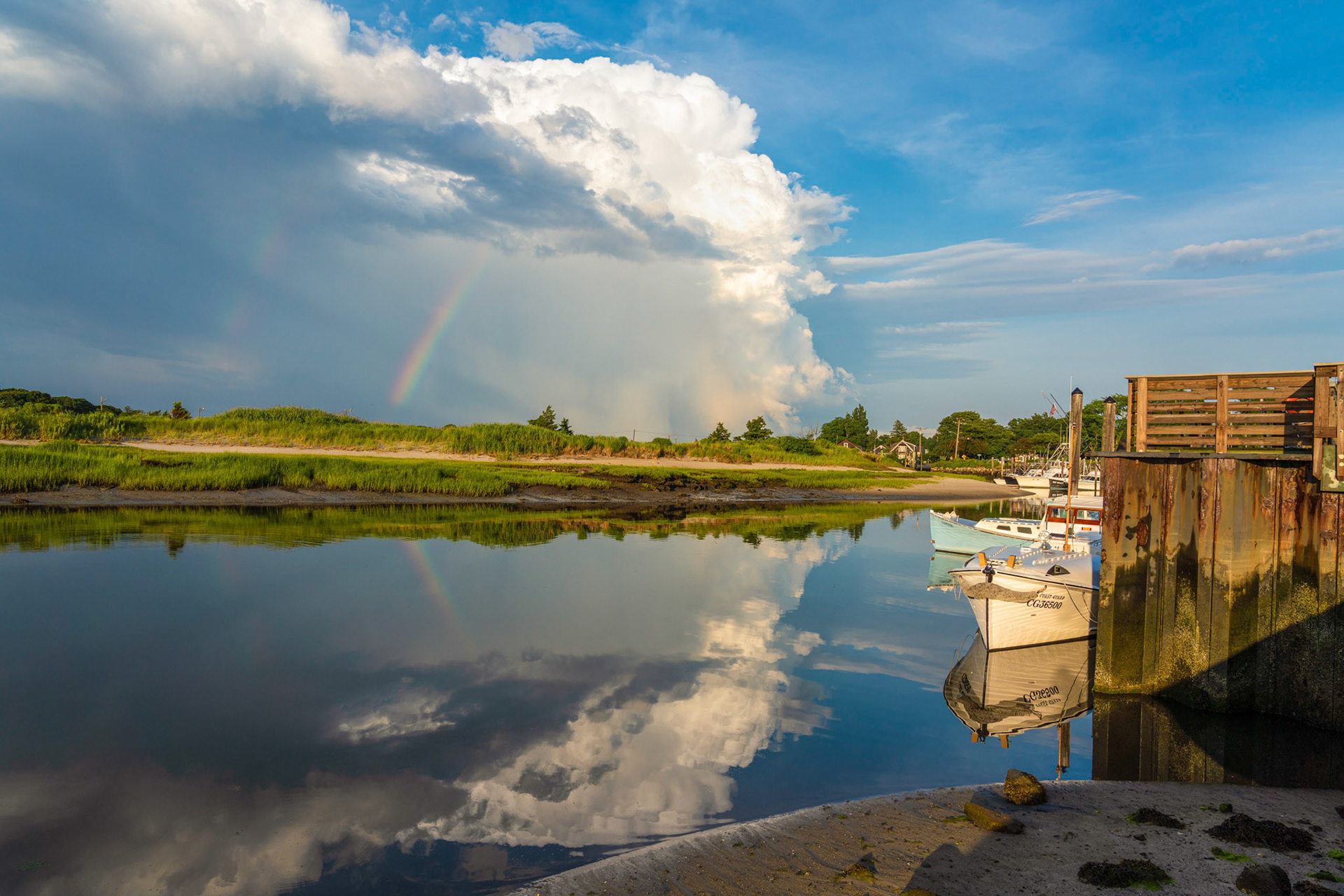 After the Storm in Rock Harbor