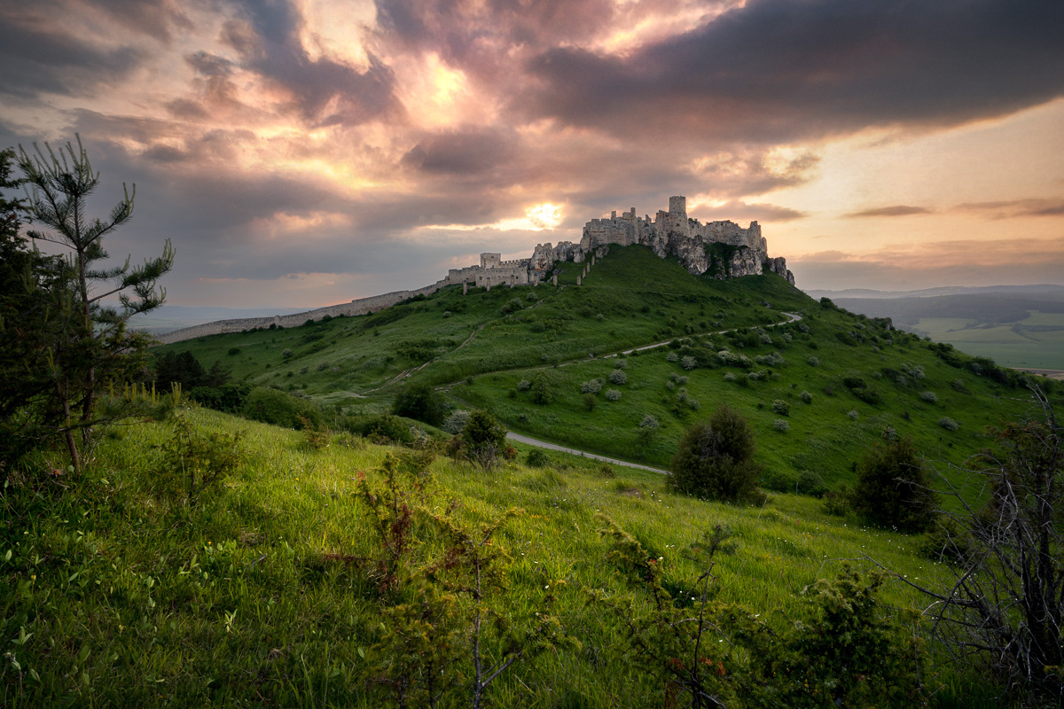 Spišský hrad- začiatok leta