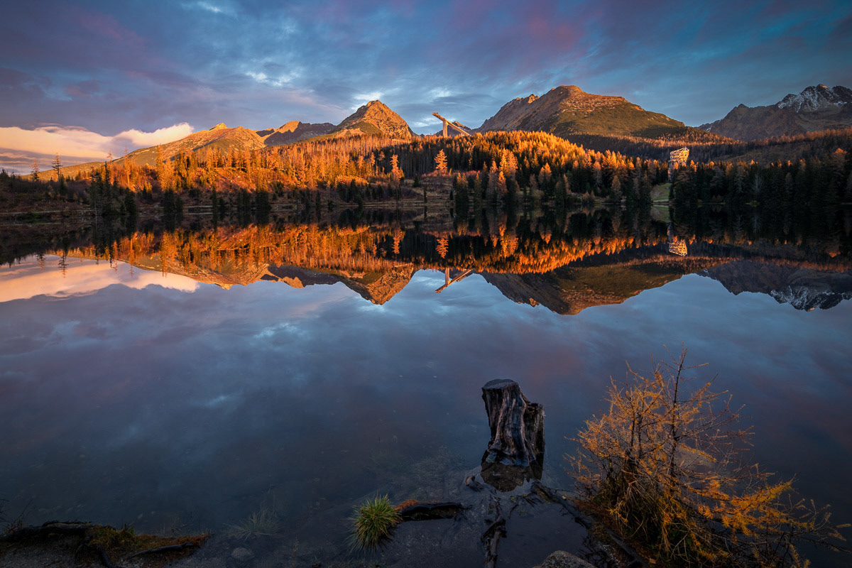 Štrbské Pleso- jeseň