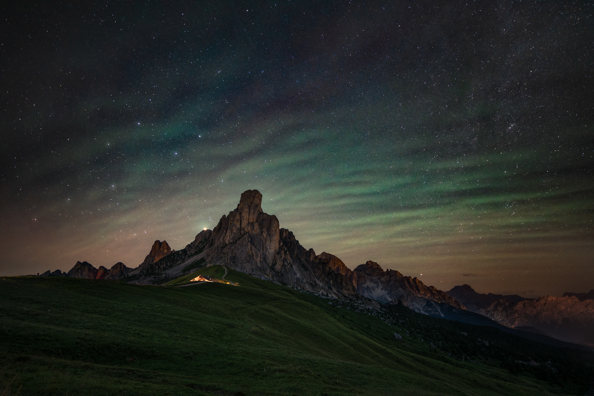 Passo di Giau- Airglow