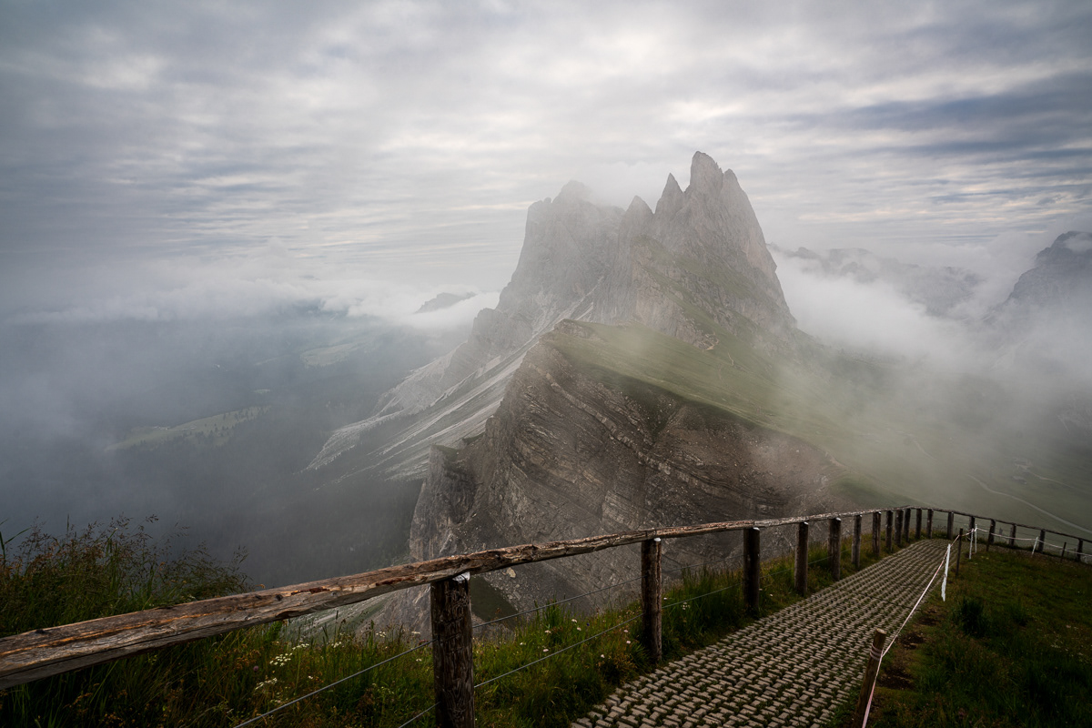 Seceda trail