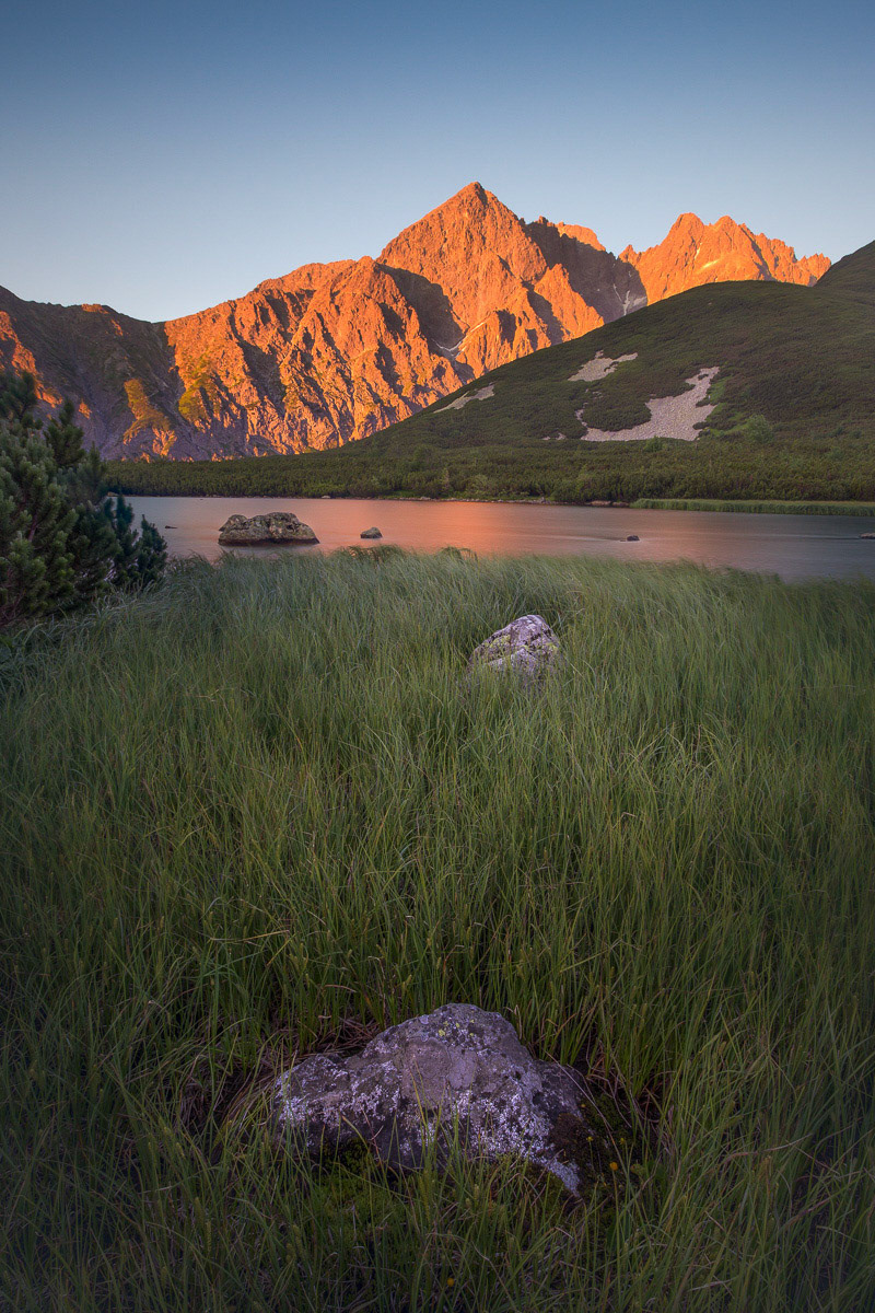 Veľké biele pleso- vertical