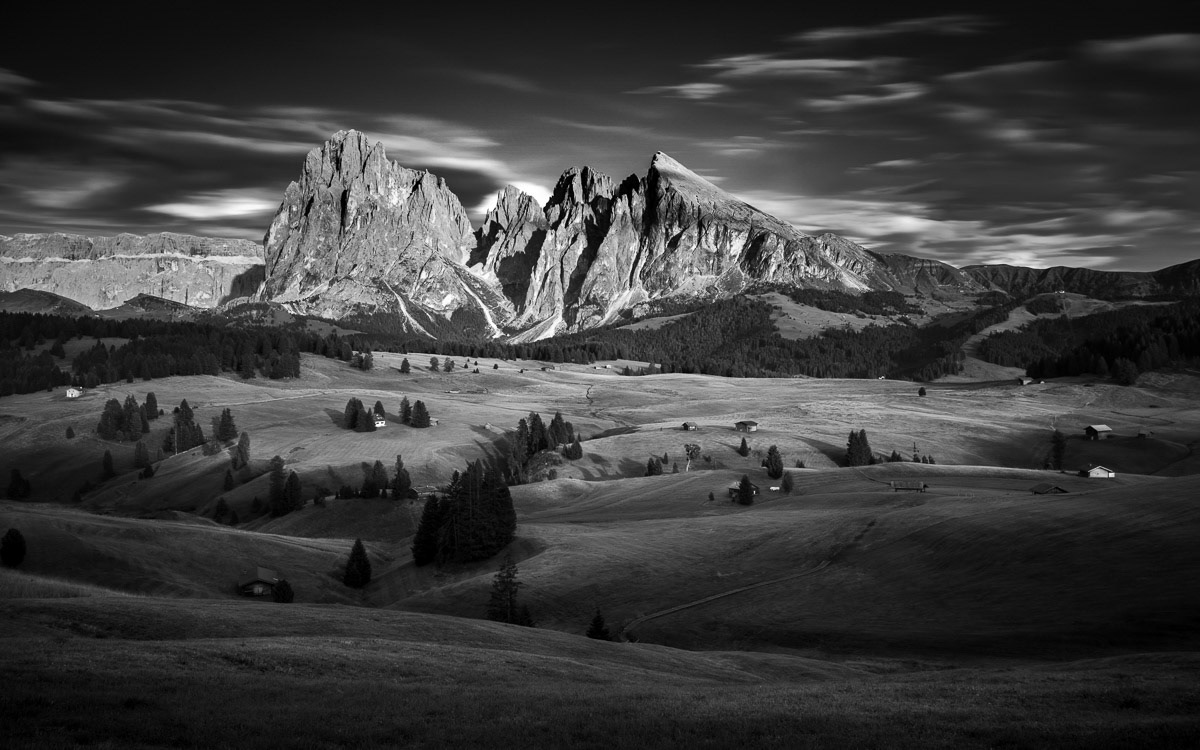 Alpe Di Siusi - BW