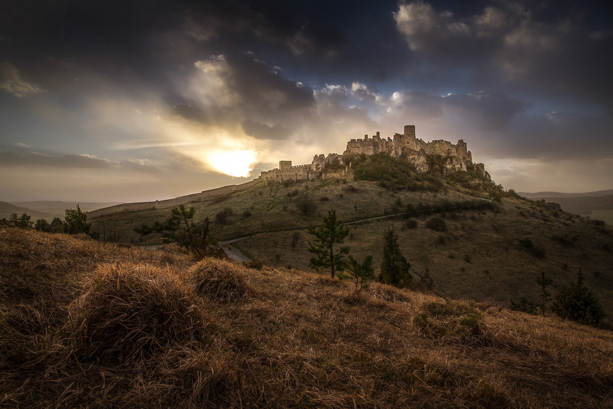 Spišský hrad- po zime