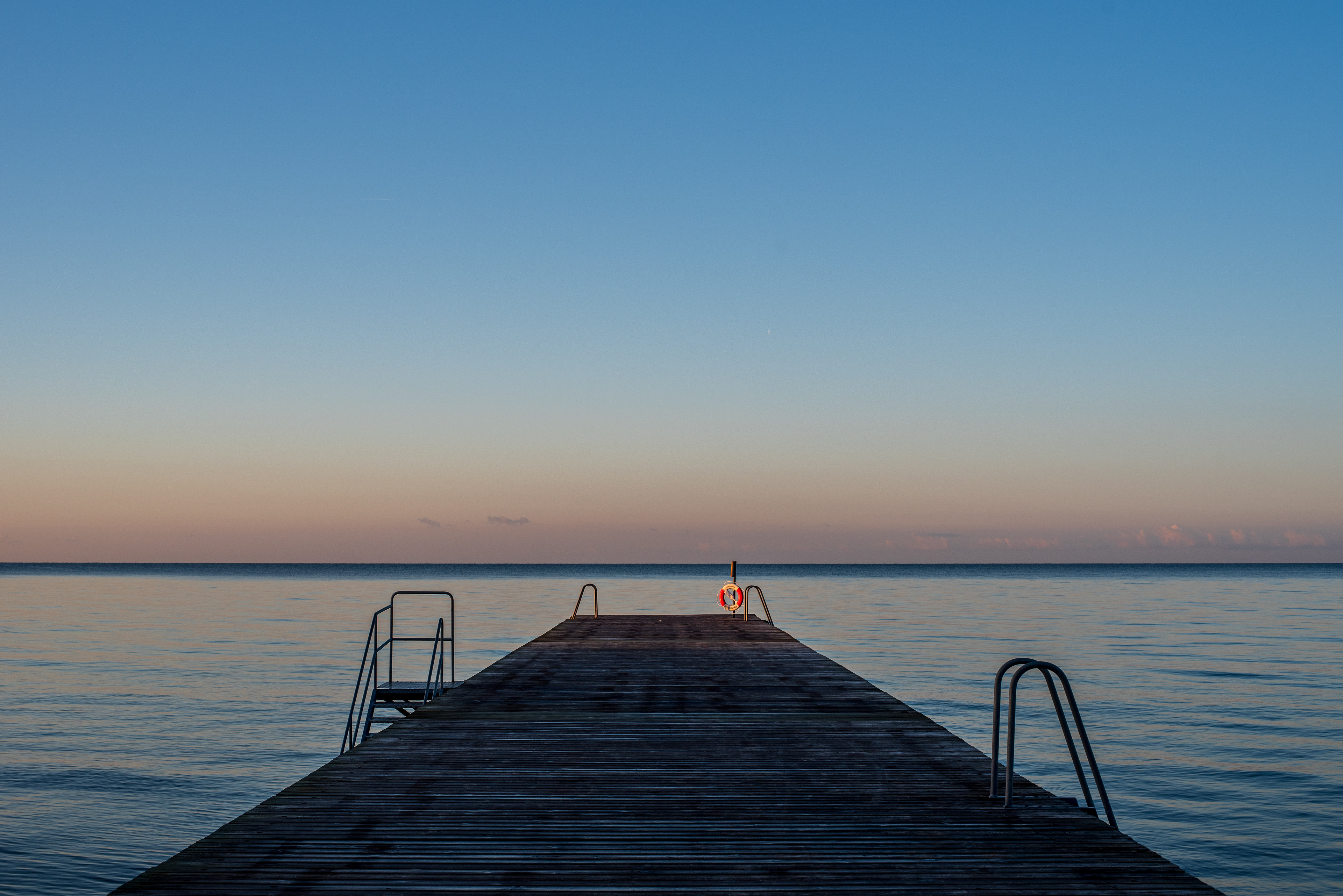 Ystad sandskog, Brygga 3 i gryningen