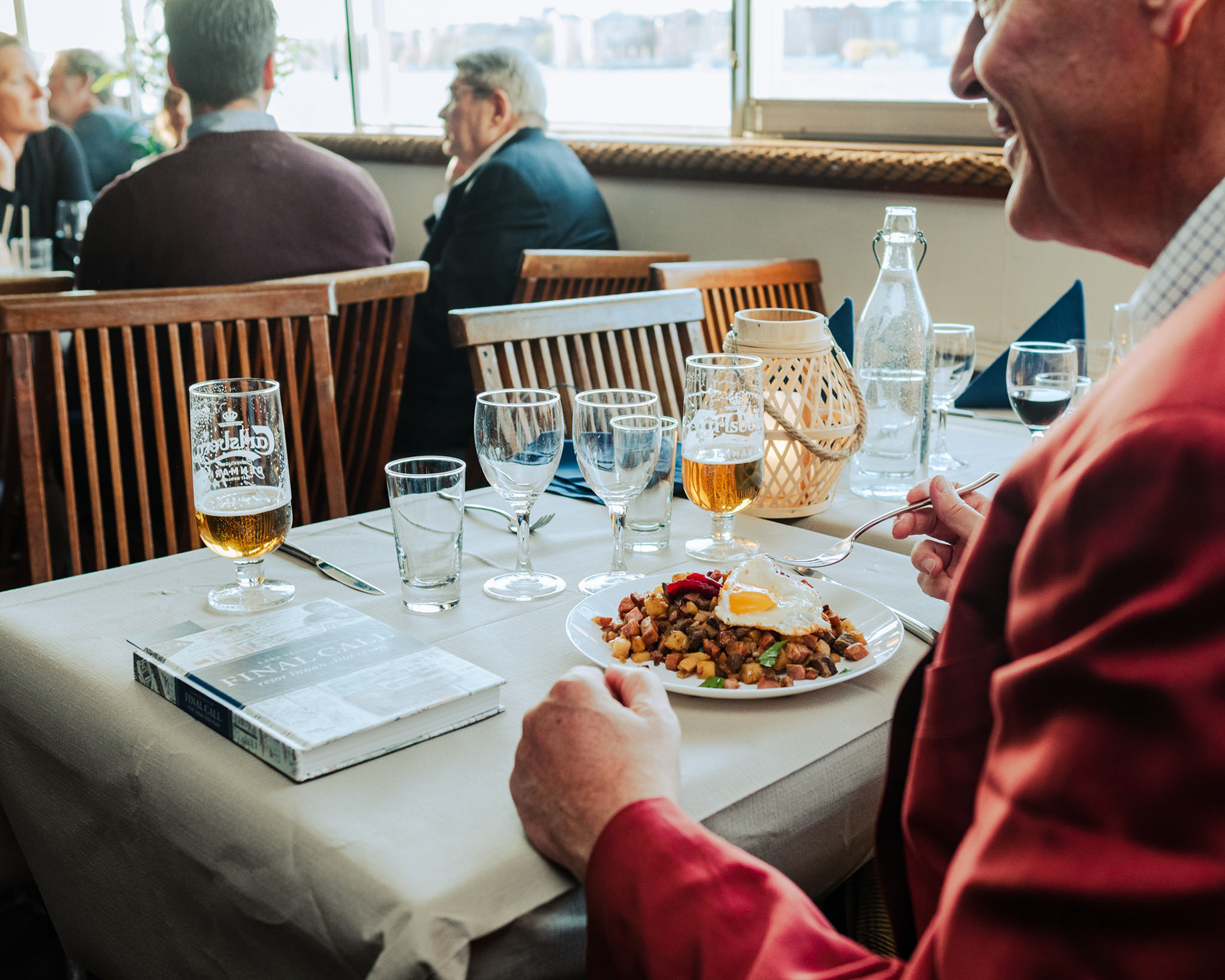 Bokrelease på Patricia i Stockholm