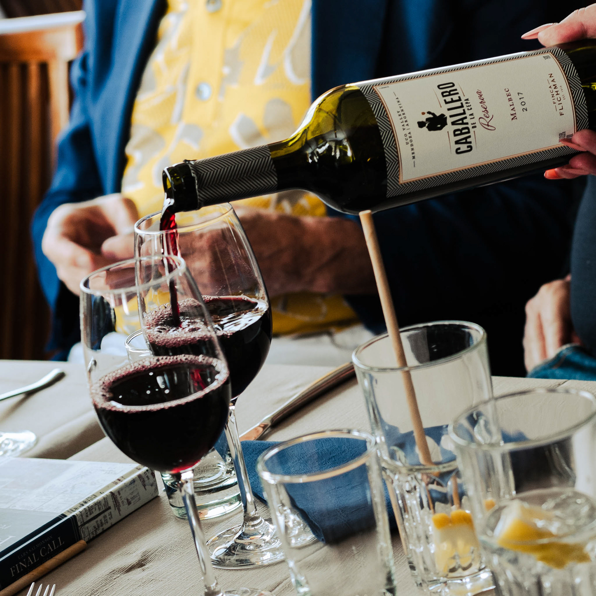 Bokrelease på Patricia i Stockholm