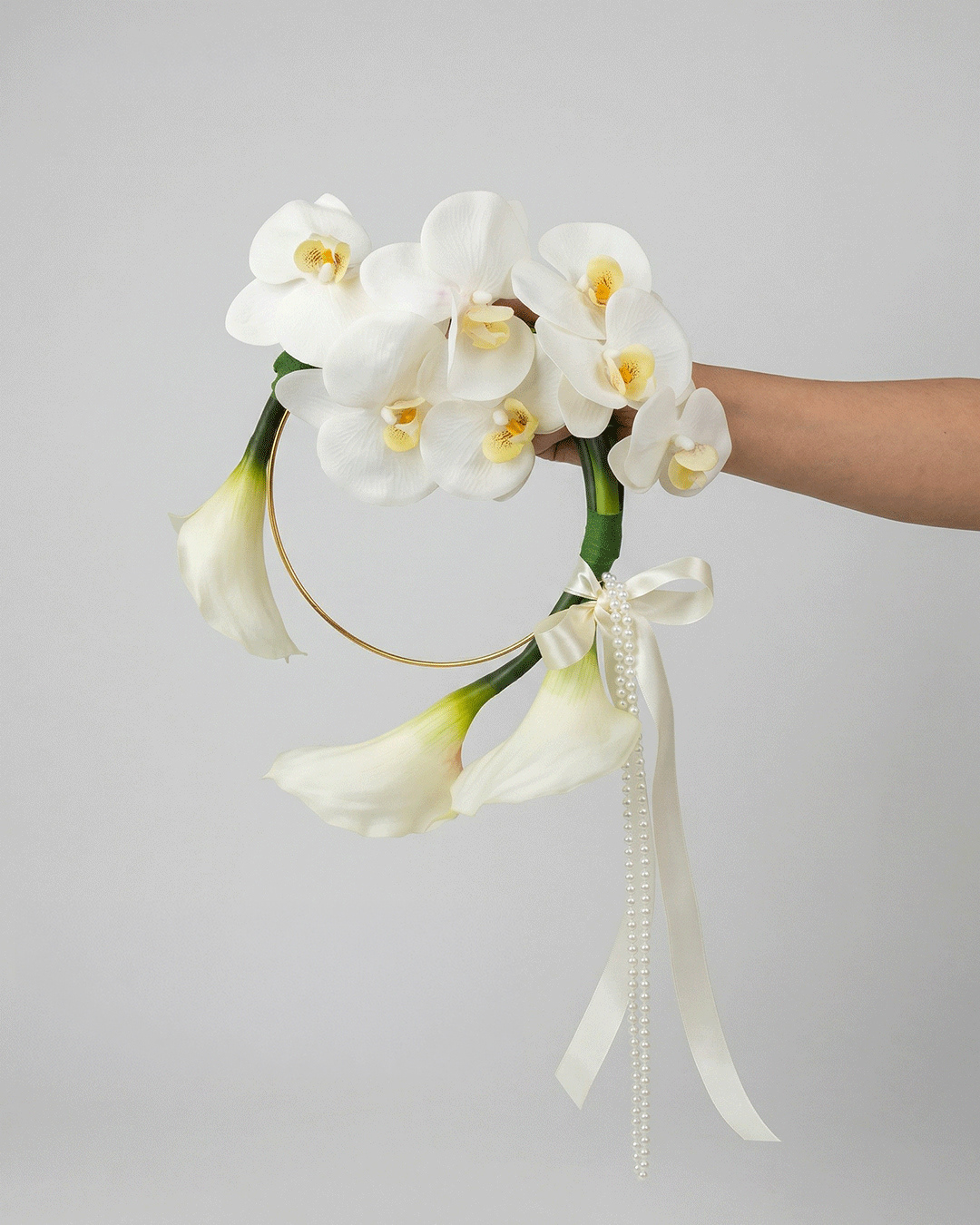 Hoop Style Bridal Bouquet