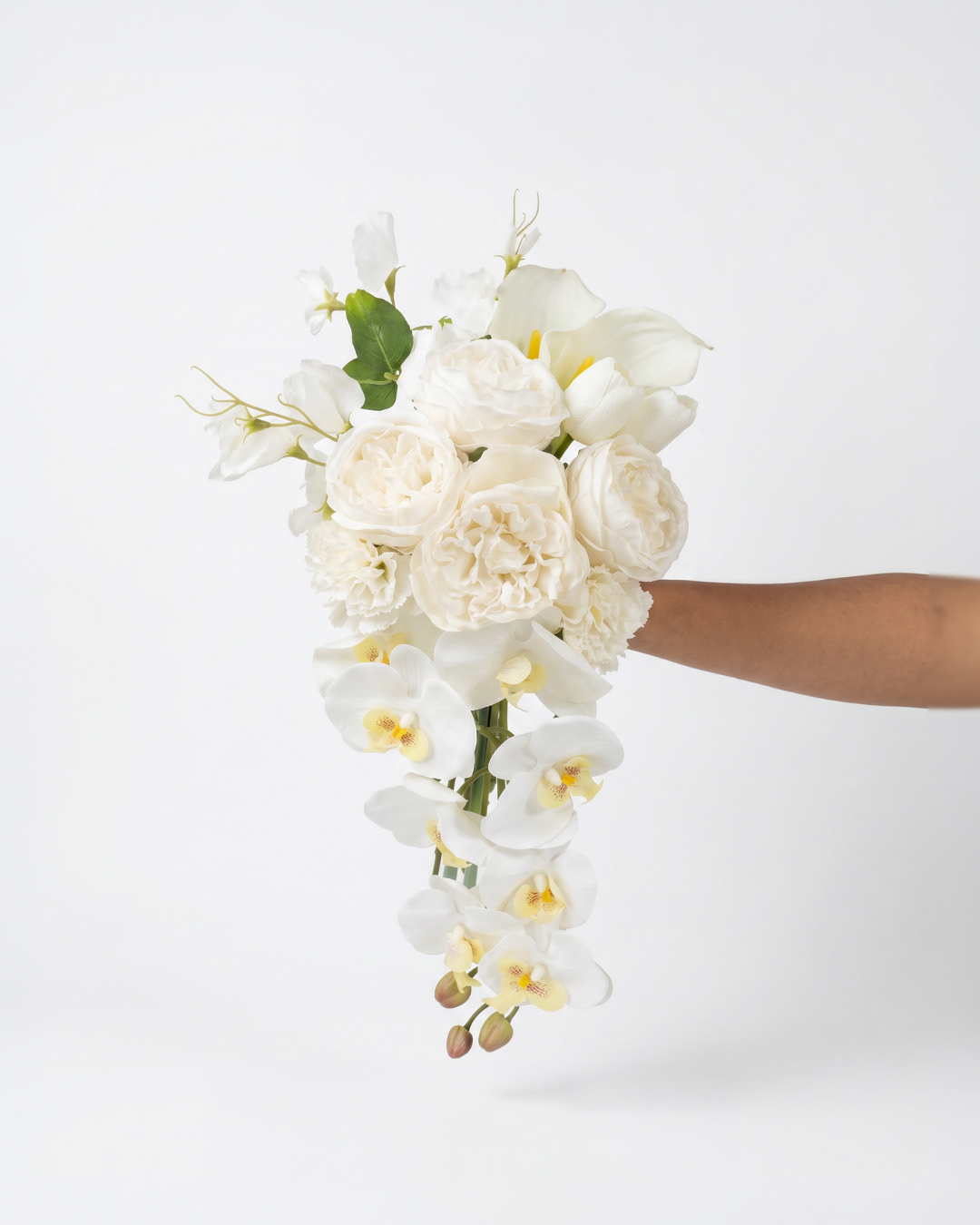 Classic White Bridal Bouquet 2