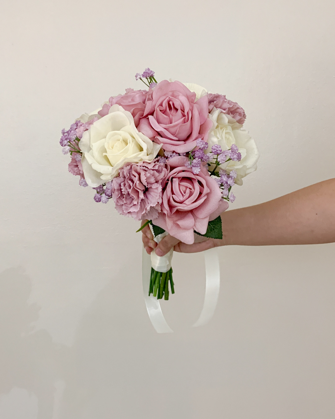 Dusty Pink Bridal Bouquet