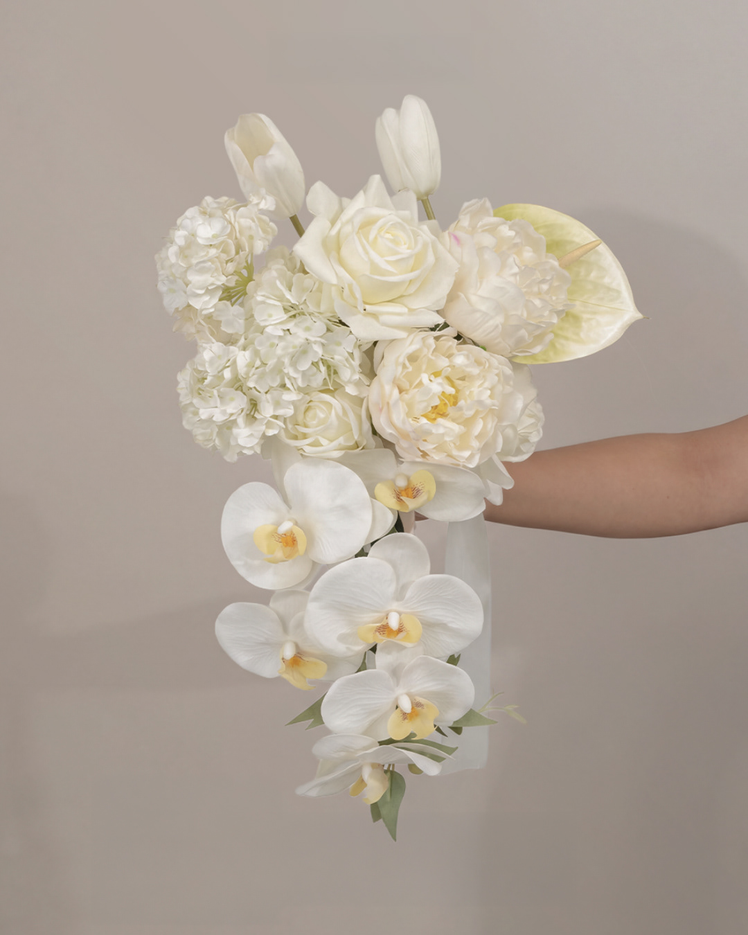 Classic White Bridal Bouquet