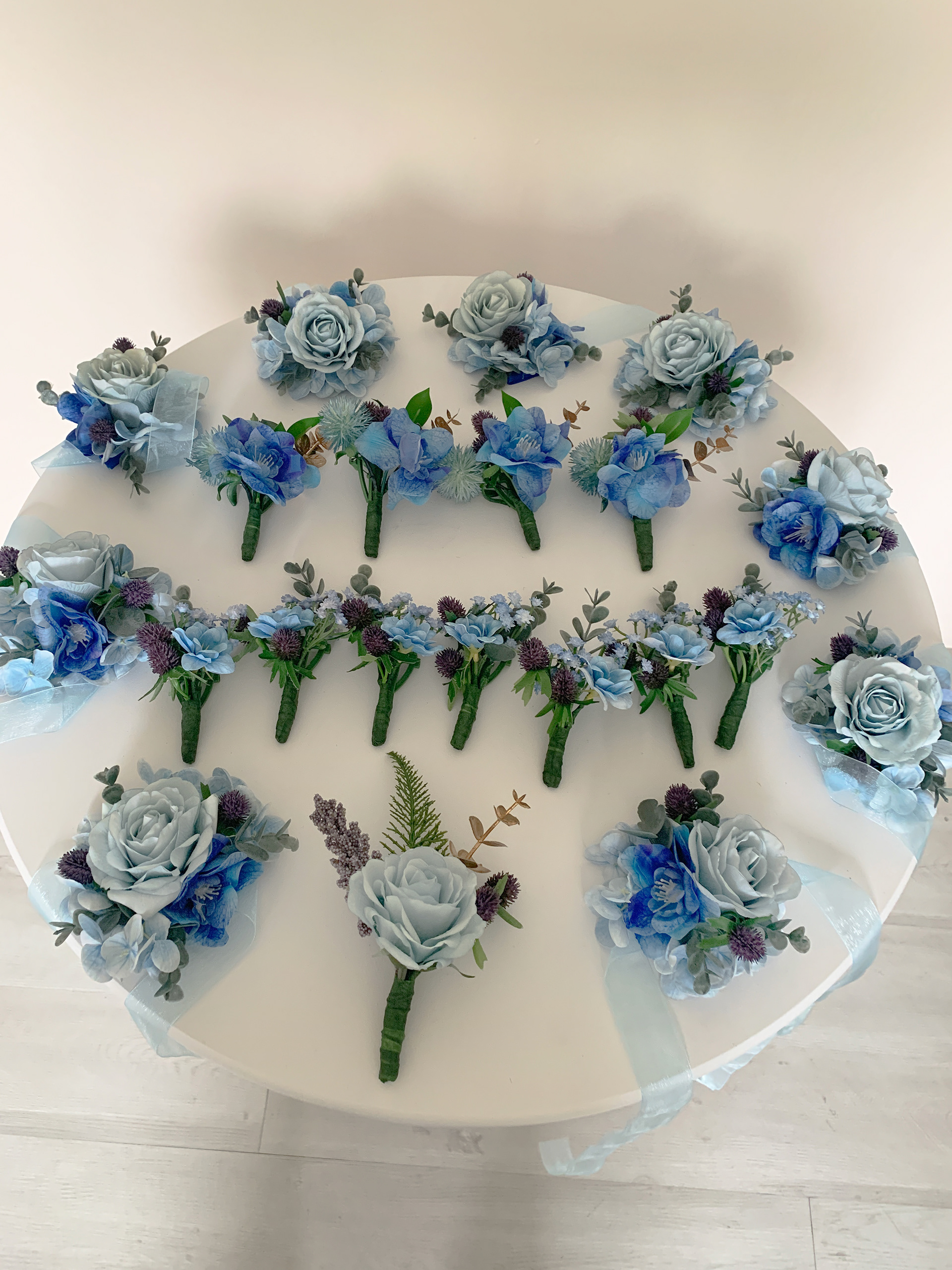 Blue Entourage Florals