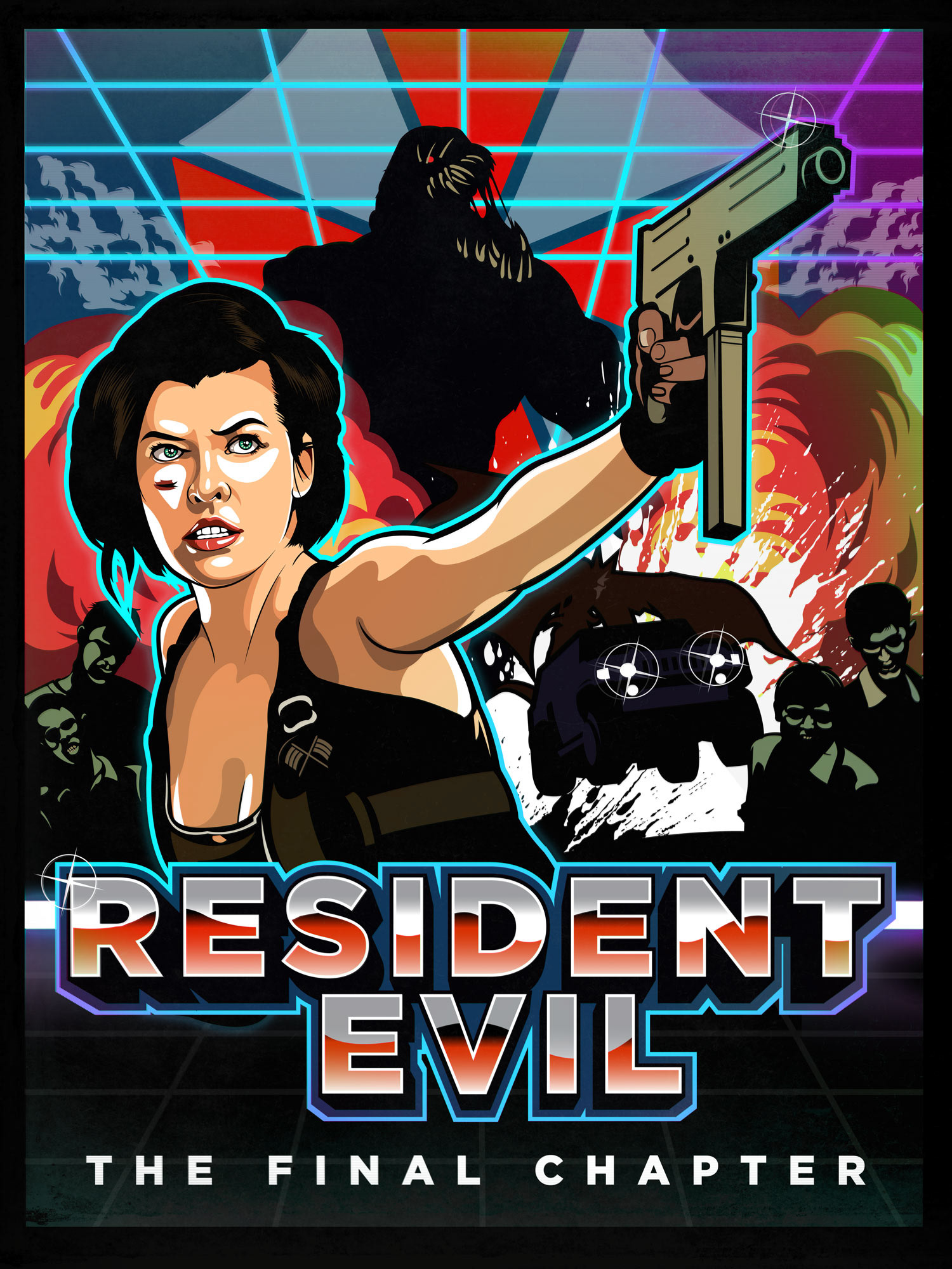 Resident Evil REMAKE Tribute Posters — RAD Rendering