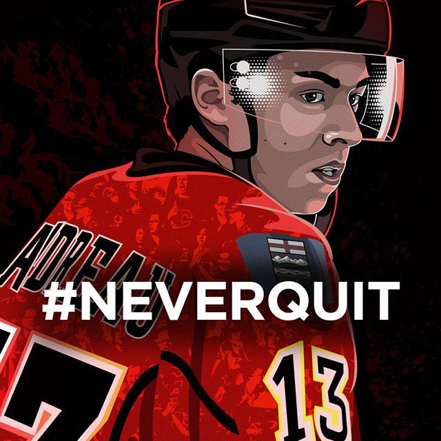 trippy on Twitter: Finally got that Flames Huberdeau jersey 🔥🔥🔥  @NHLFlames @JonnyHuby11 #flames #Huberdeau  /  Twitter