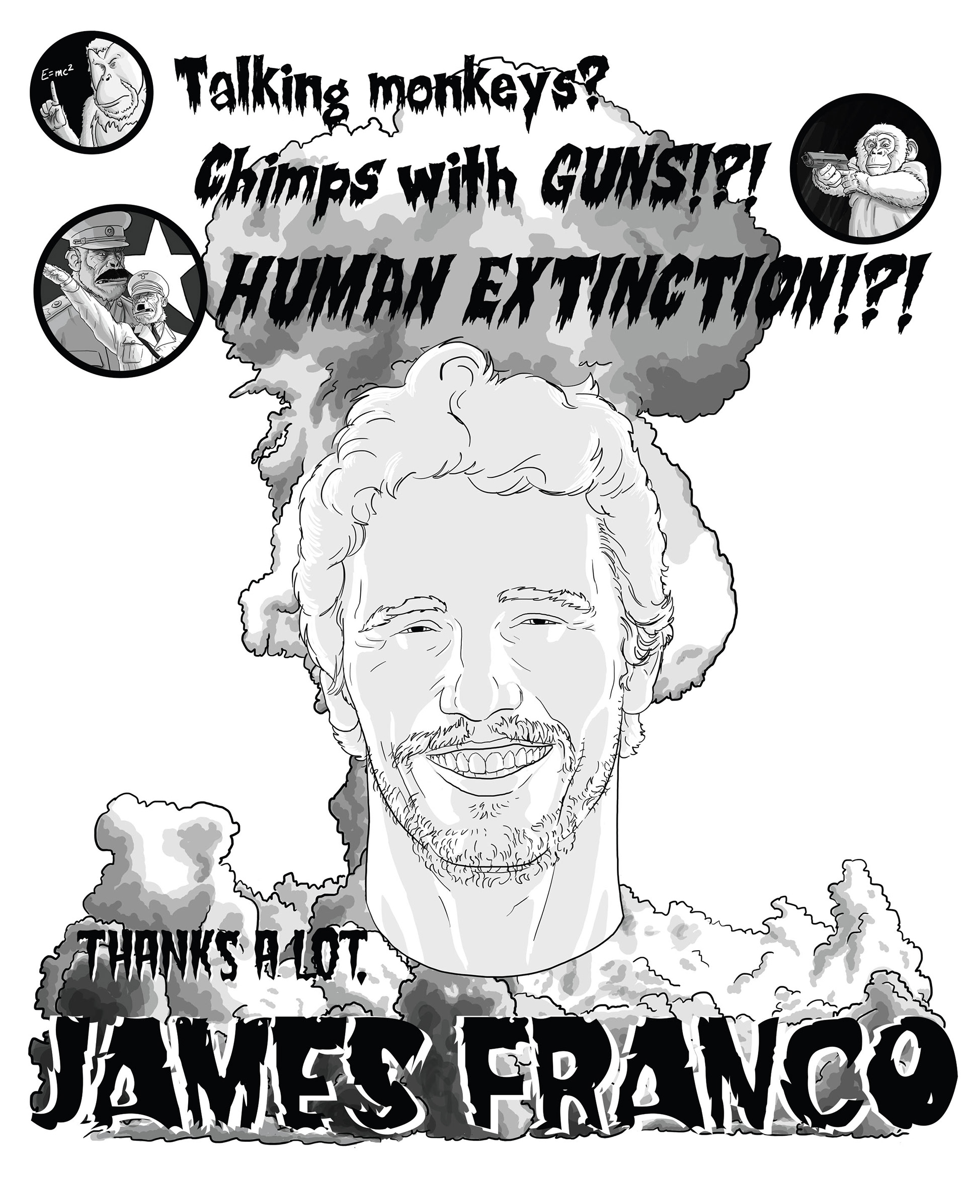 T-shirt for the Dawn of the Planet of the Apes VFX department