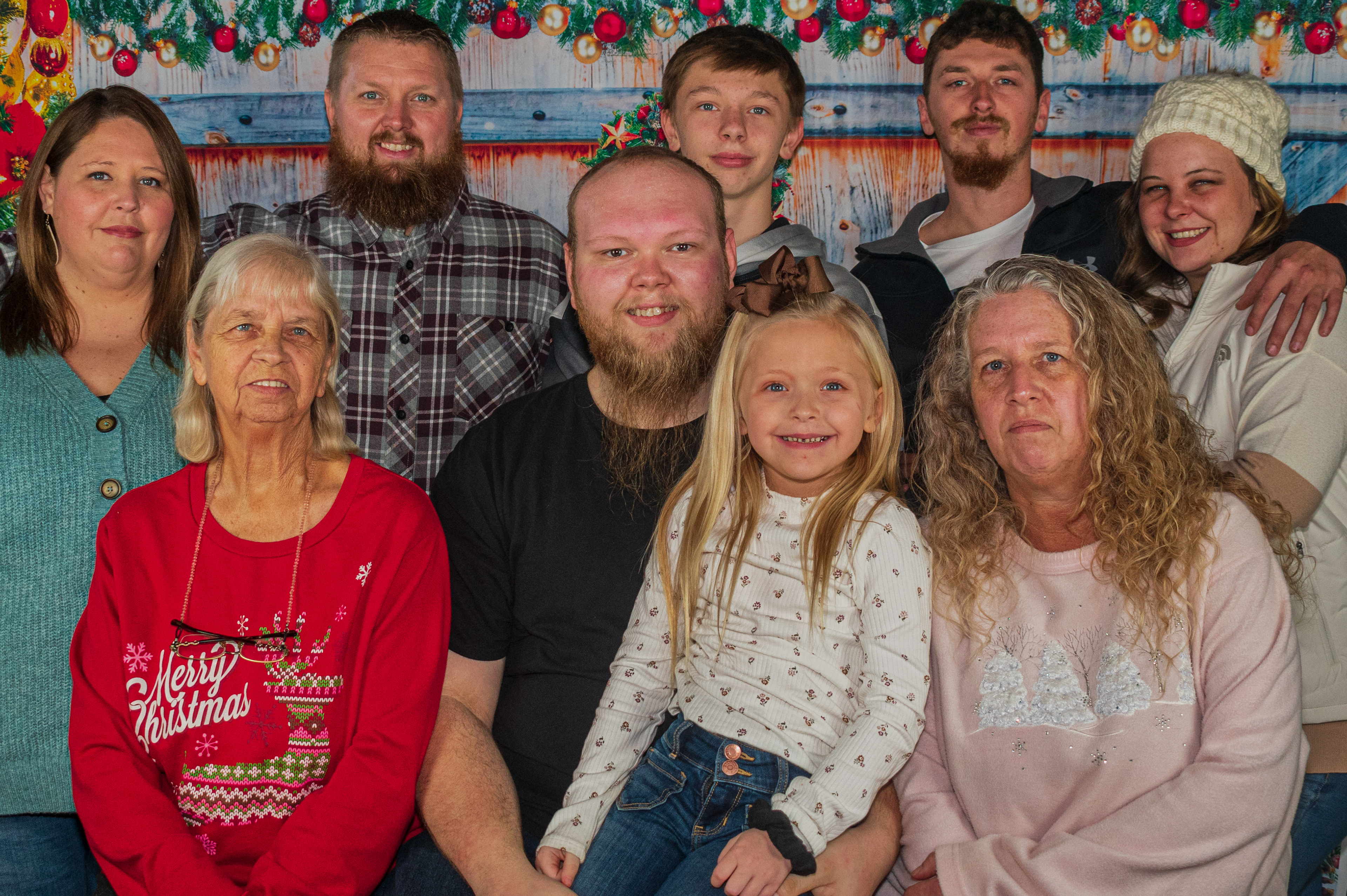 Adam's family - Christmas 2022