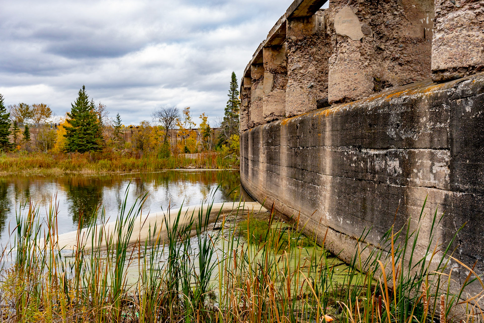 Pinawa Dam Walls
