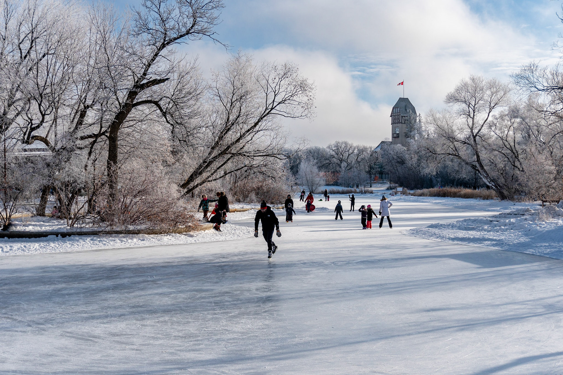 Skating at the Park