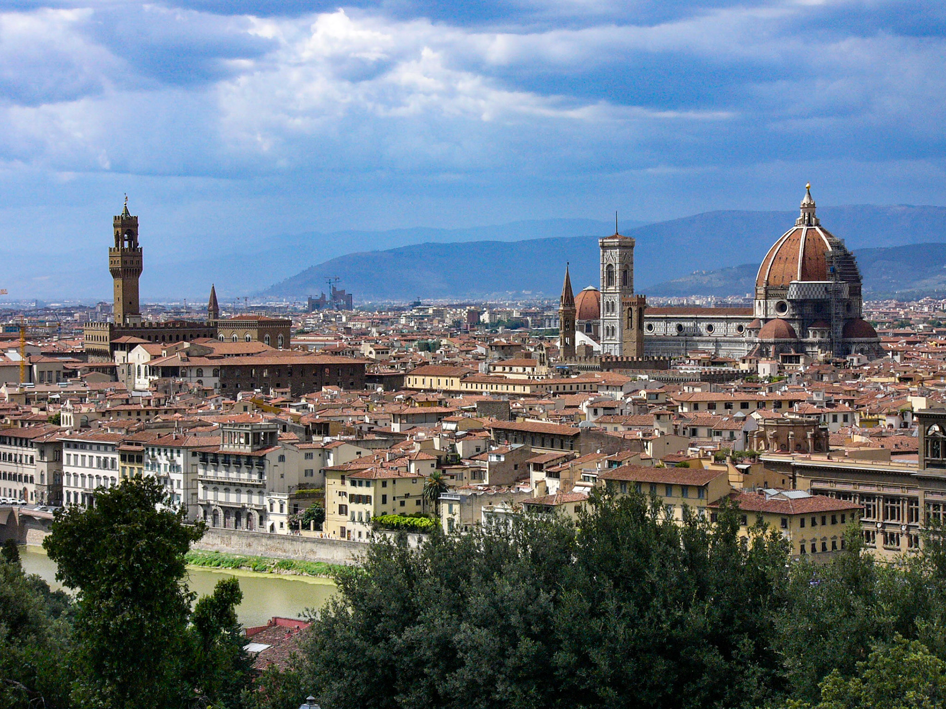 Duomo Florence Italy skyline