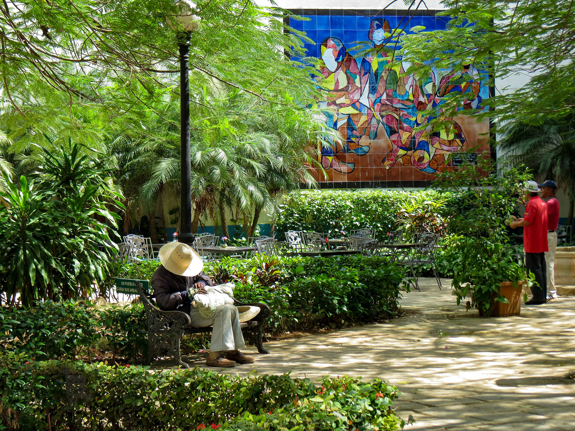 Afternoon siesta in Cuba