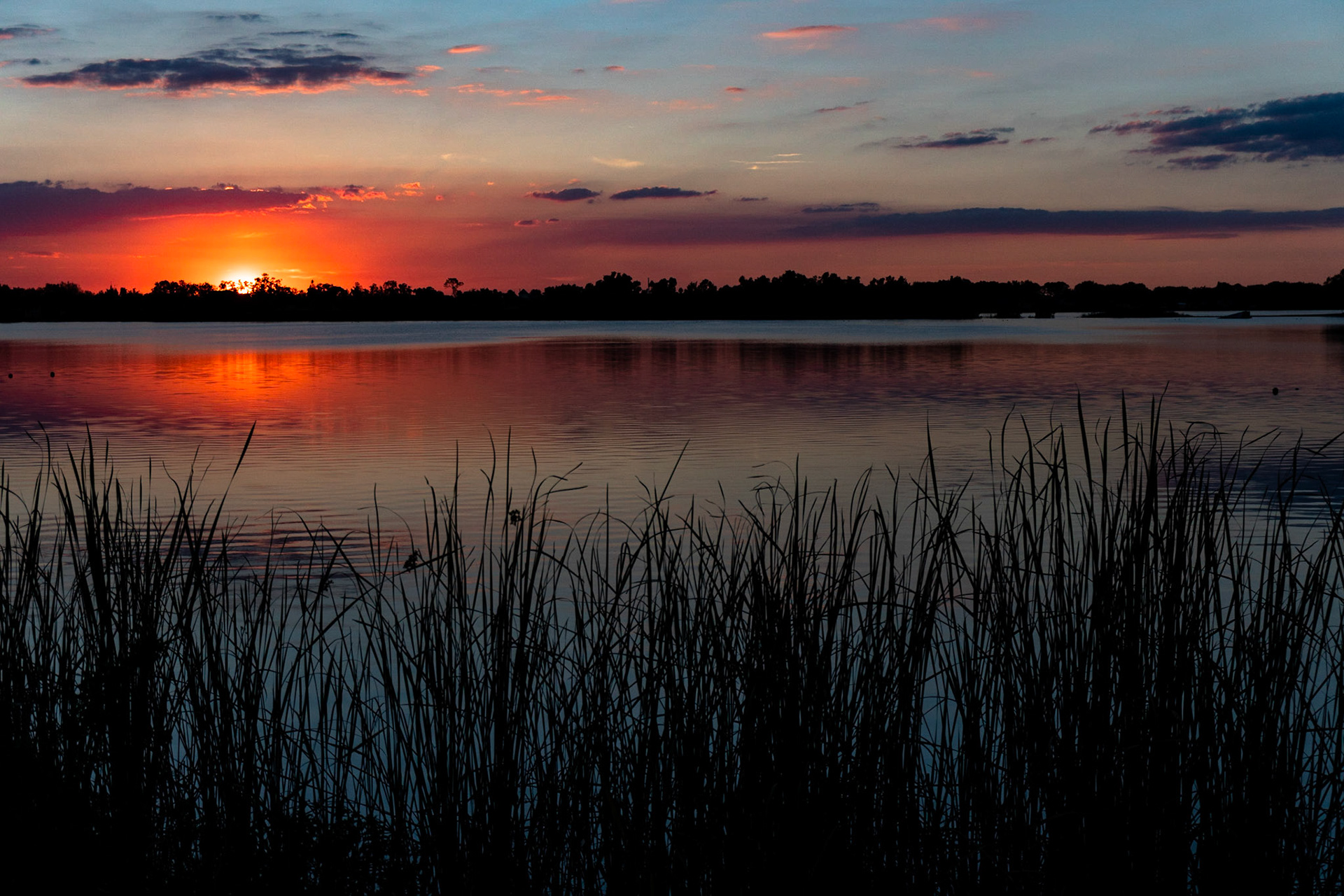 Sunset Lake Bess Florida