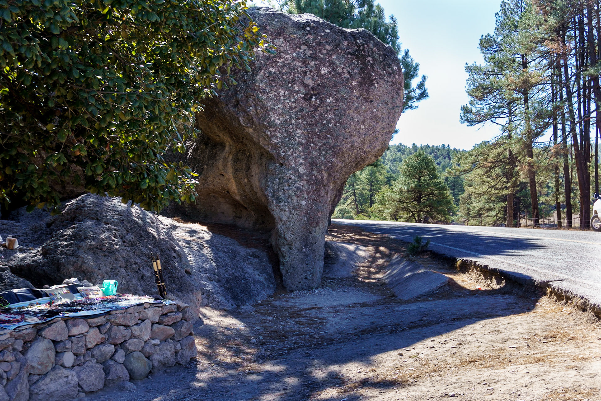 Elephant rock near Creel