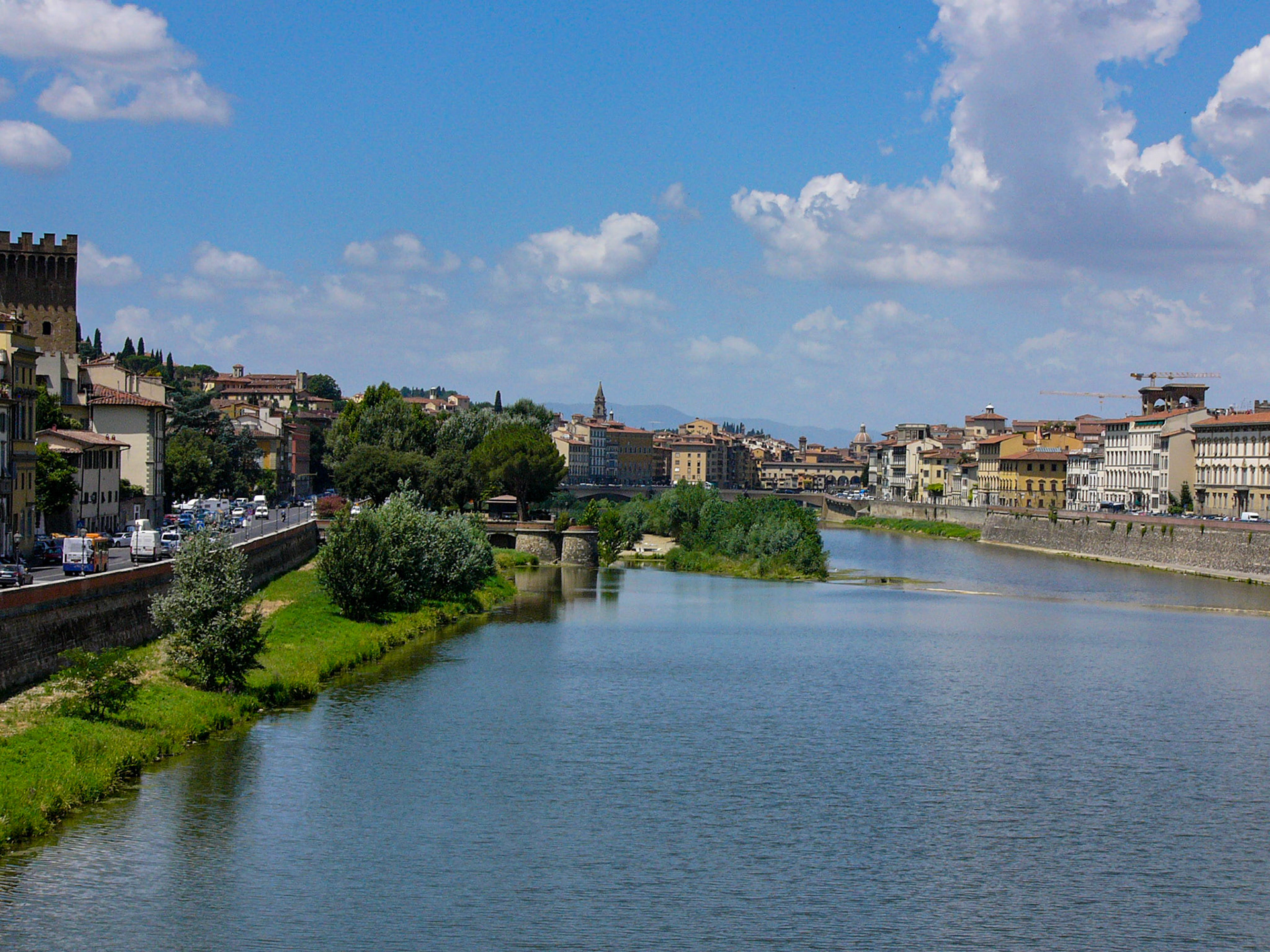 Amo River Florence Italy