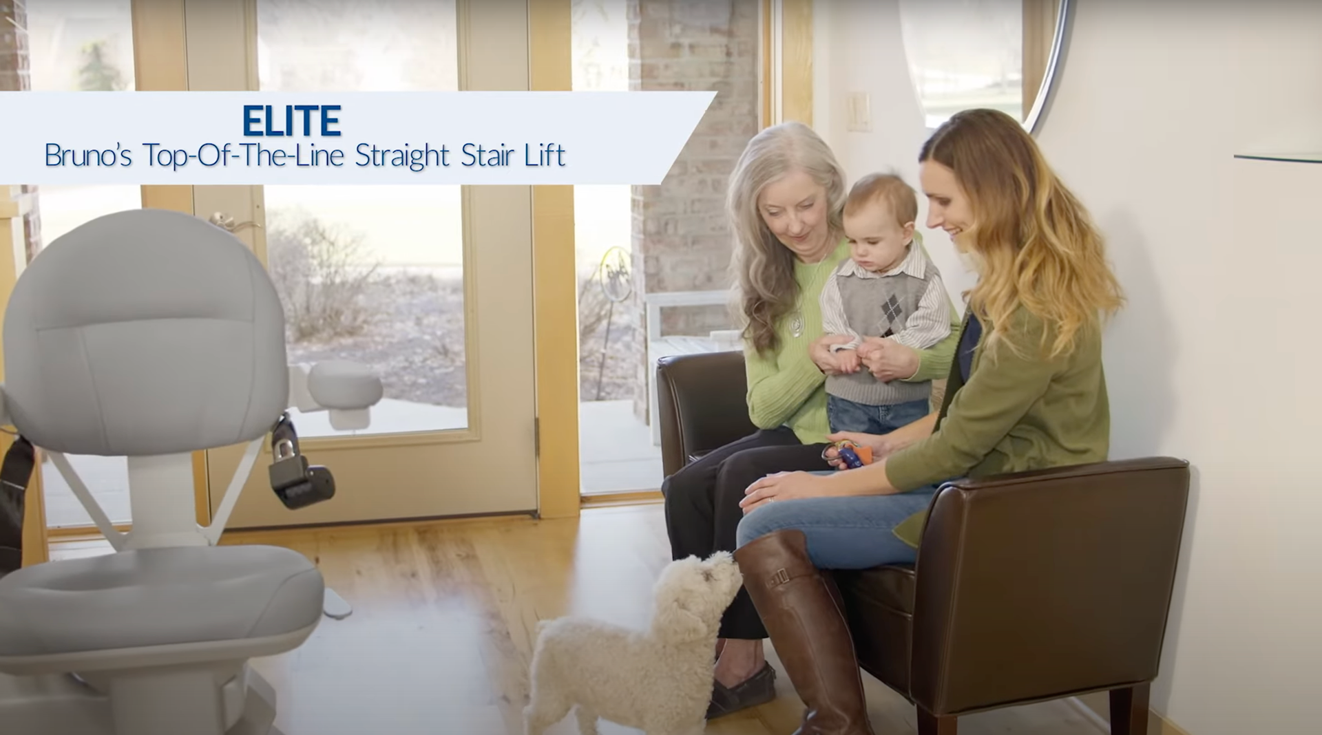 Bruno Elite Stairlift • Grip