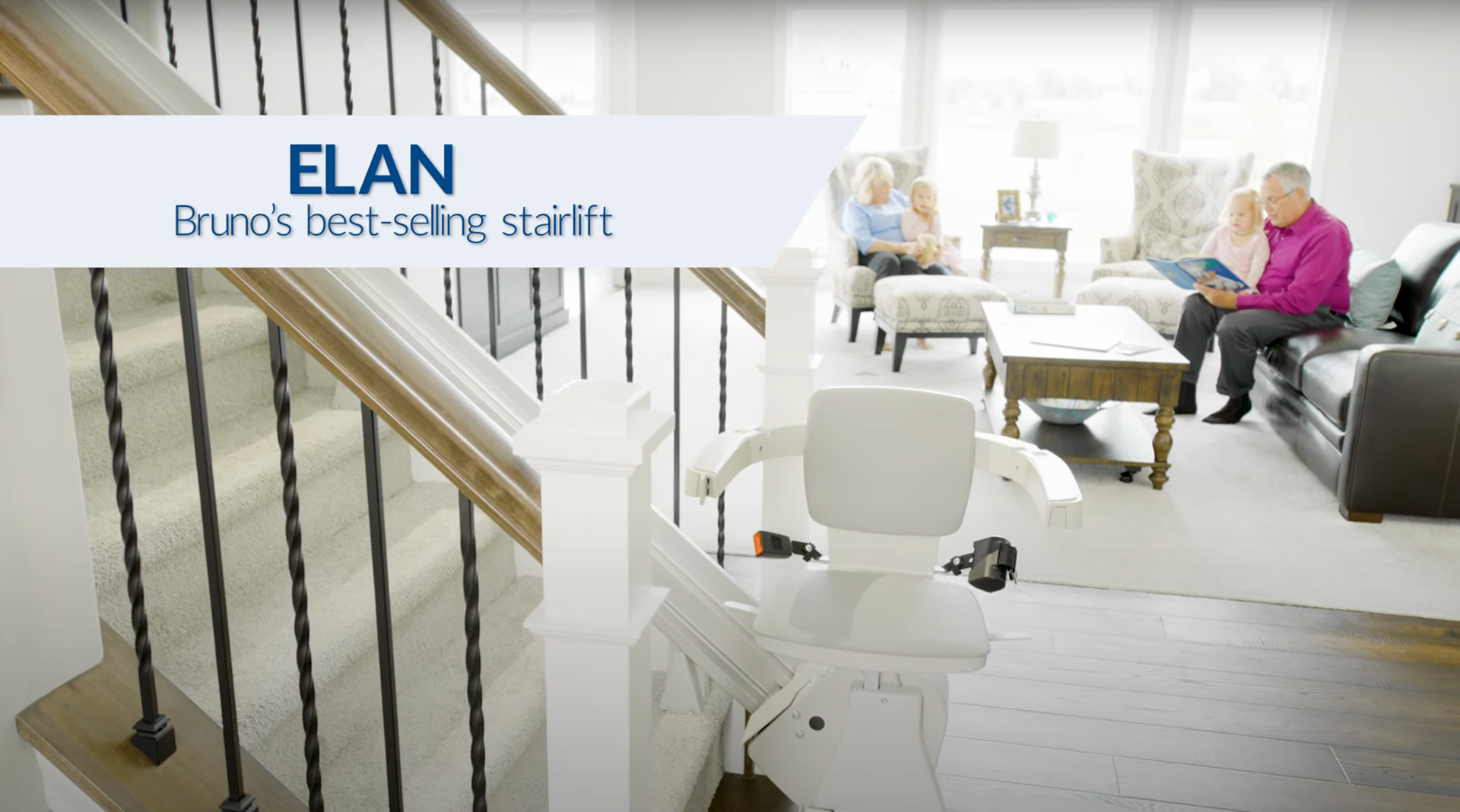 Bruno Elan Stairlift • Grip
