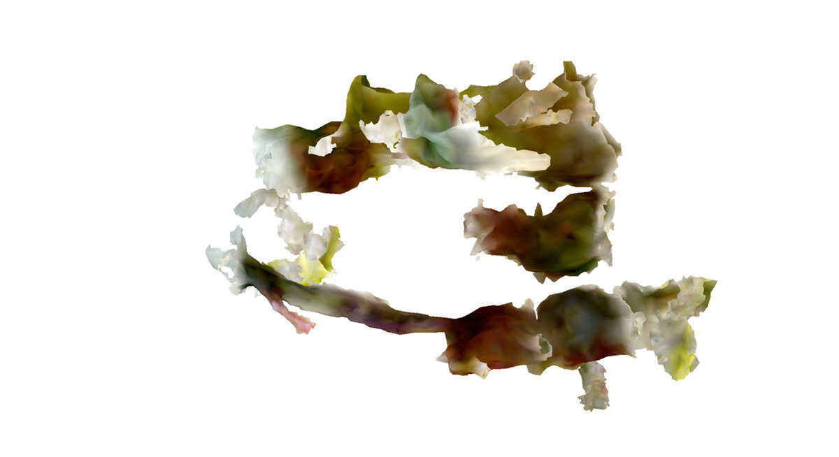 Neural KNot: Syncopated/Synaptic/Syncope 2021. 3D scan of knot