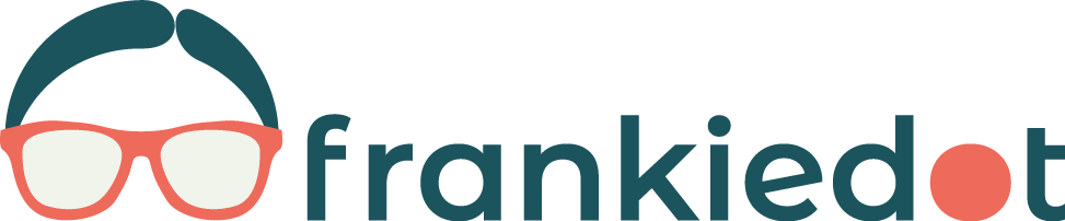 Frankie dot's logo and link to Frankie's portfolio page.