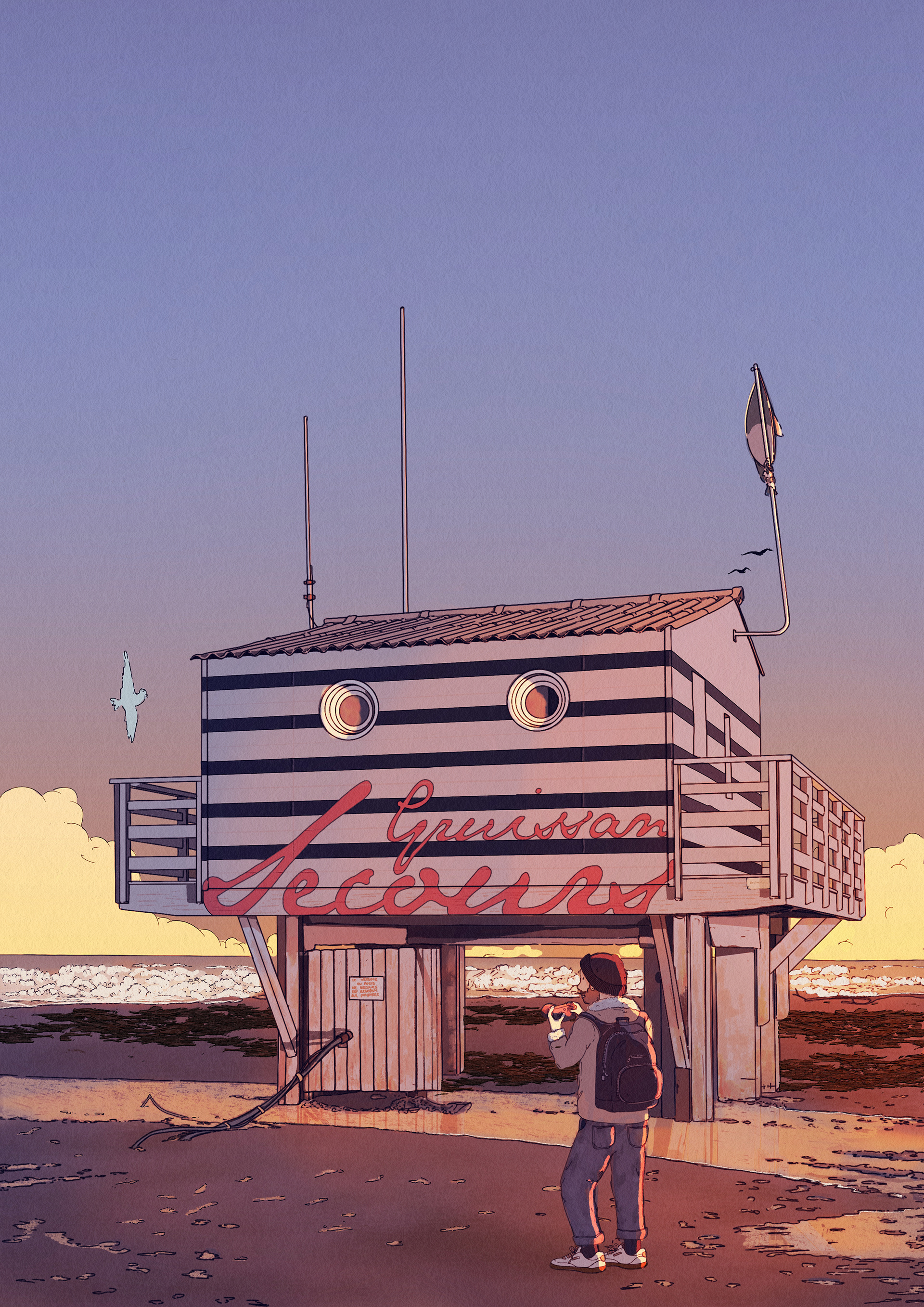 illustration BD, illustration narrative photographe, sud de france,  illustration ligne claire, illustratrice freelance, graphiste illustrateur, illustrateur paris