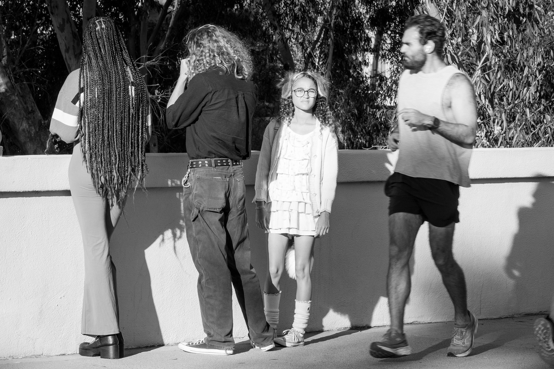 Street photography in Balboa Park