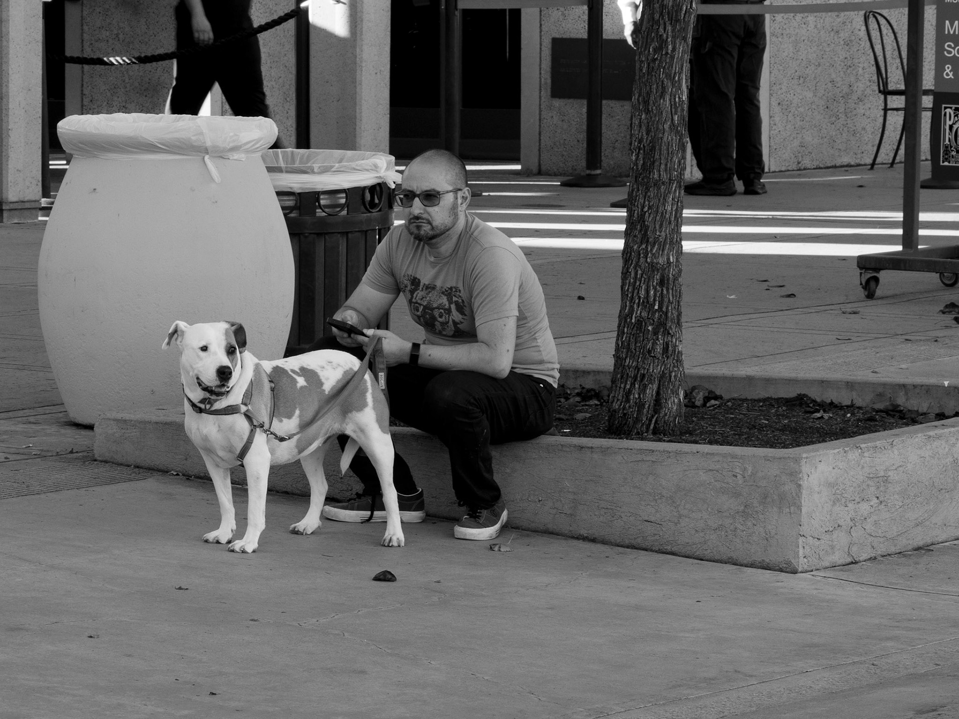 Street photography in Balboa Park