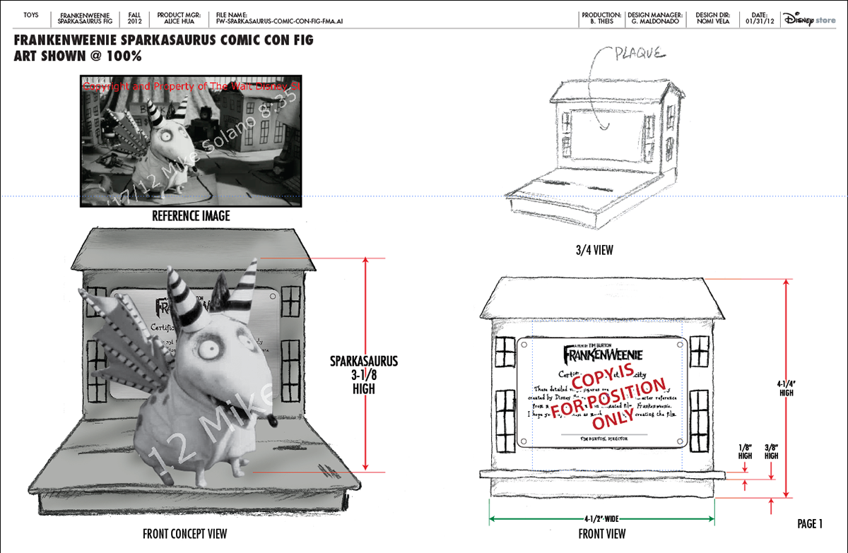 Frankenweenie Final Mechanical Art