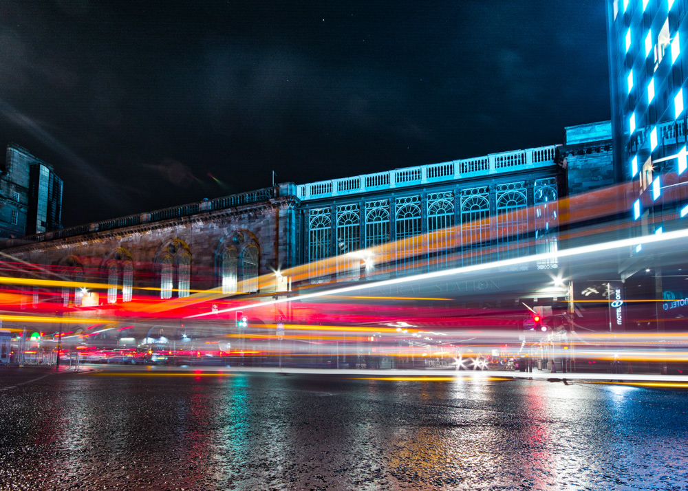 Glasgow Central Lights