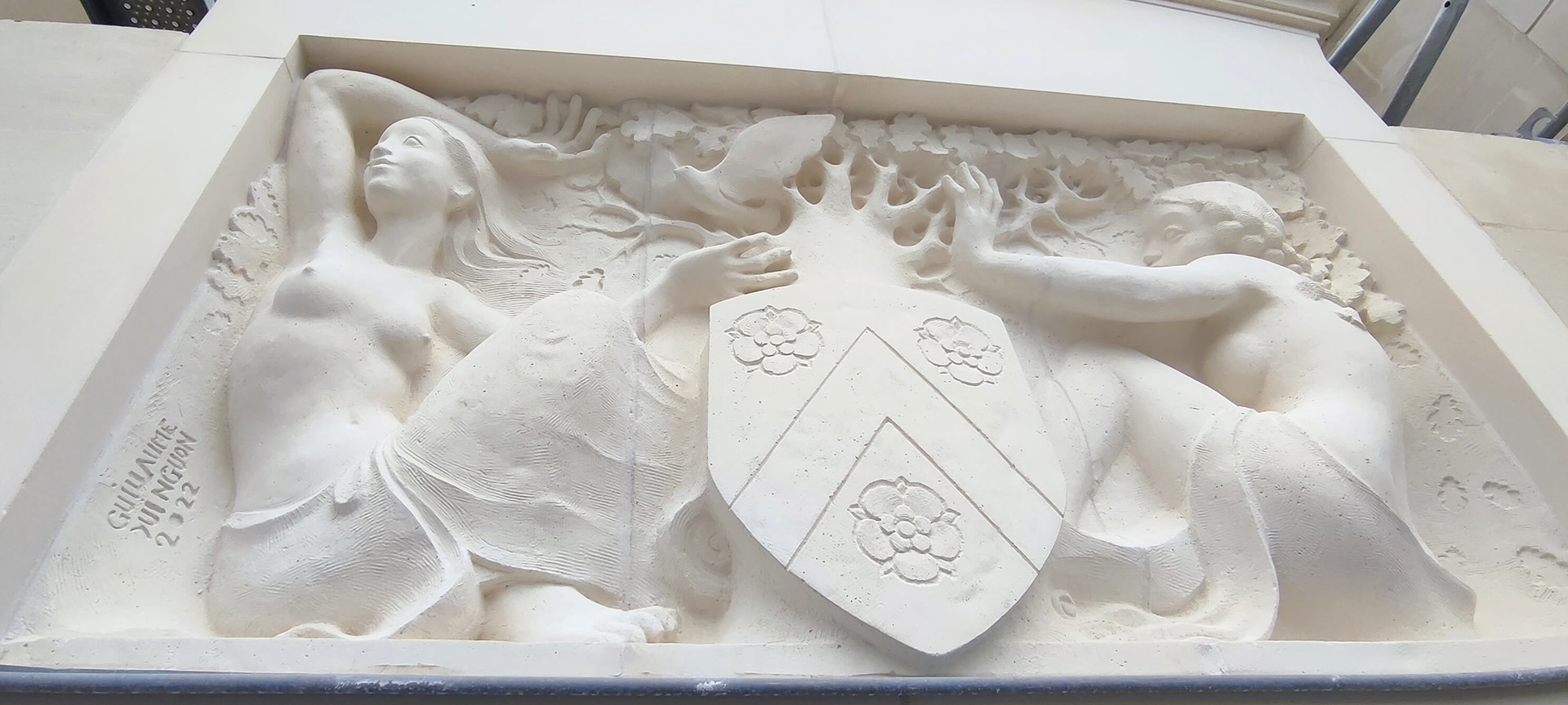 Création d'un Bas-Relief pour un immeuble résidentiel