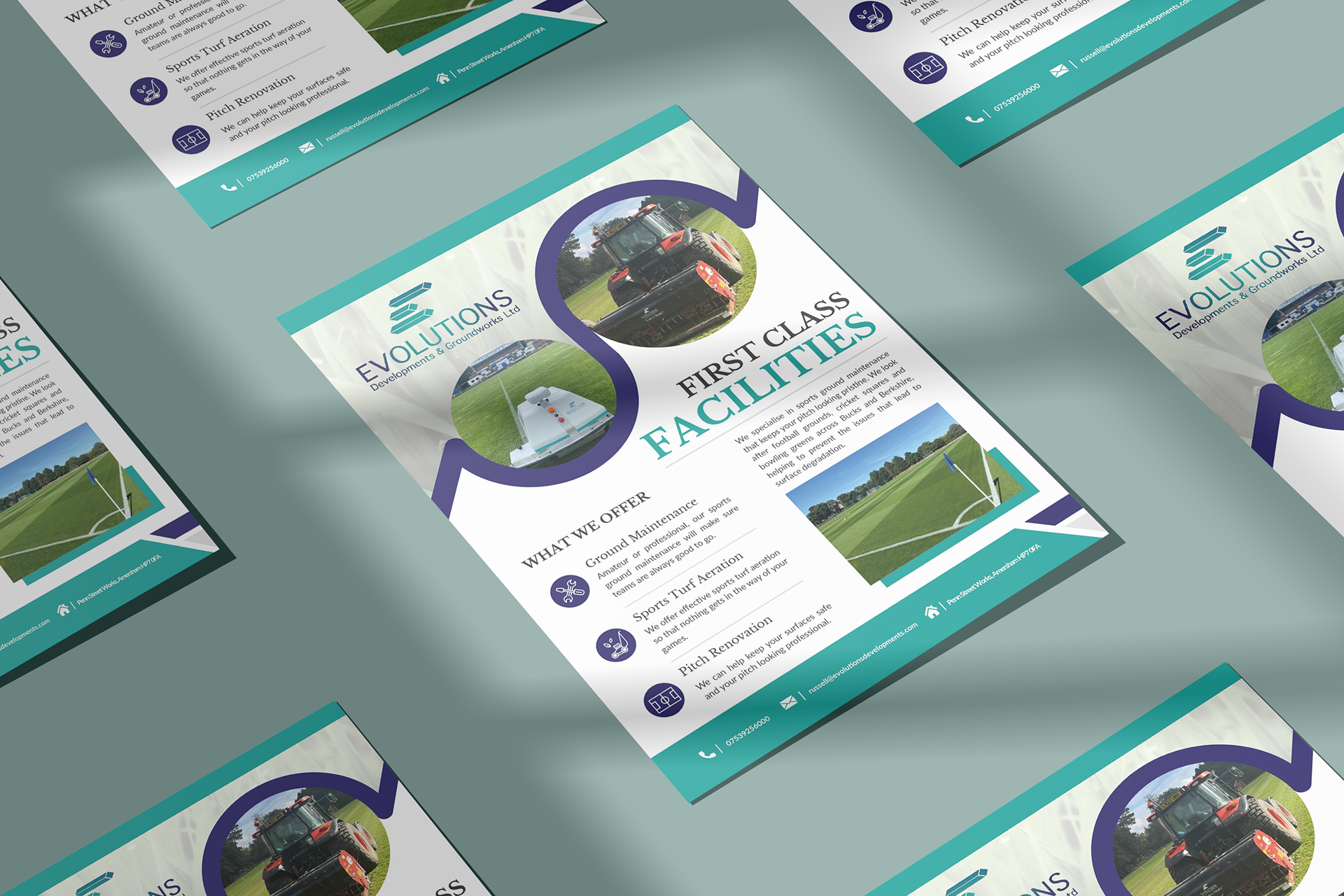 Evolutions A5 leaflets