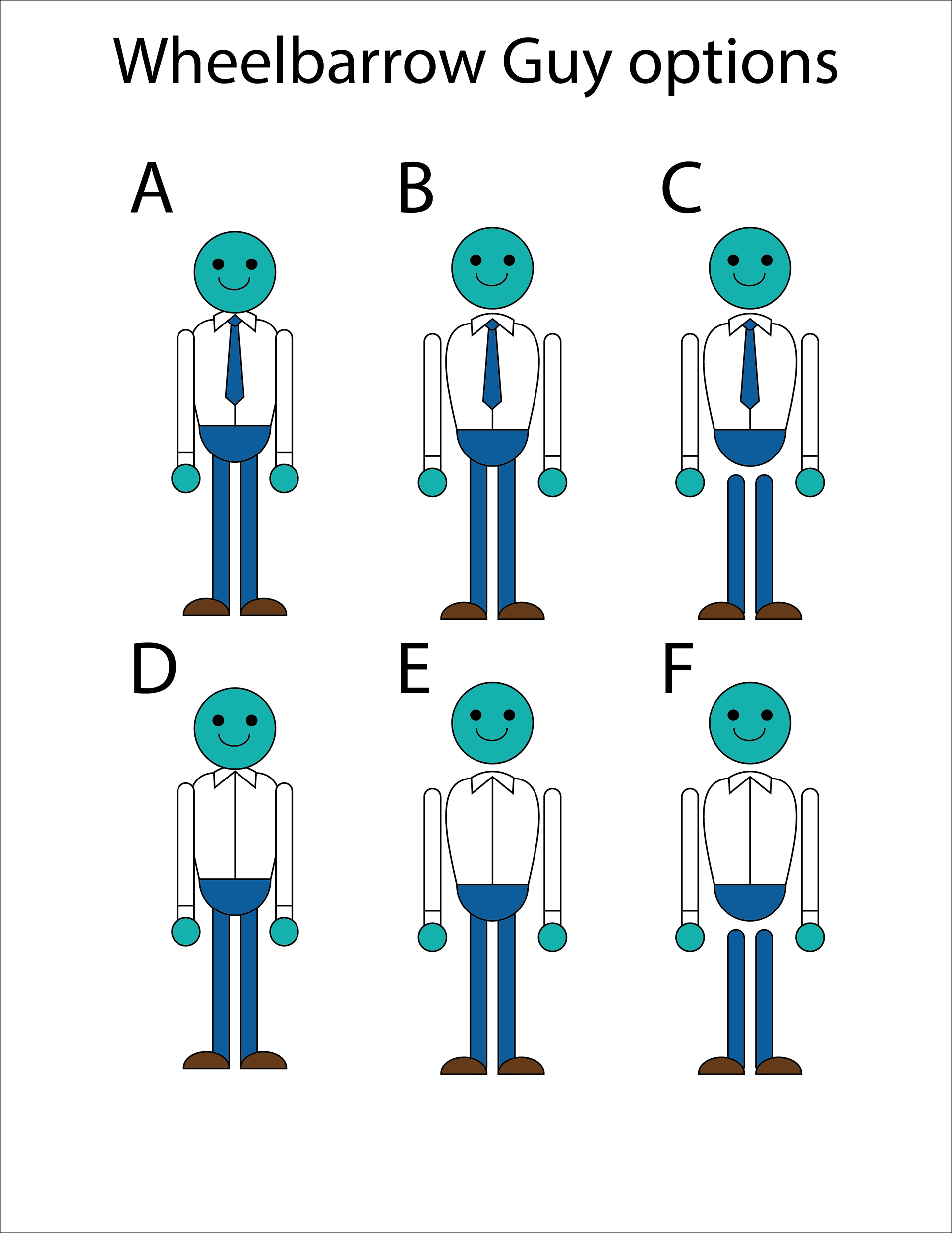 Original Wheelbarrow Guy options