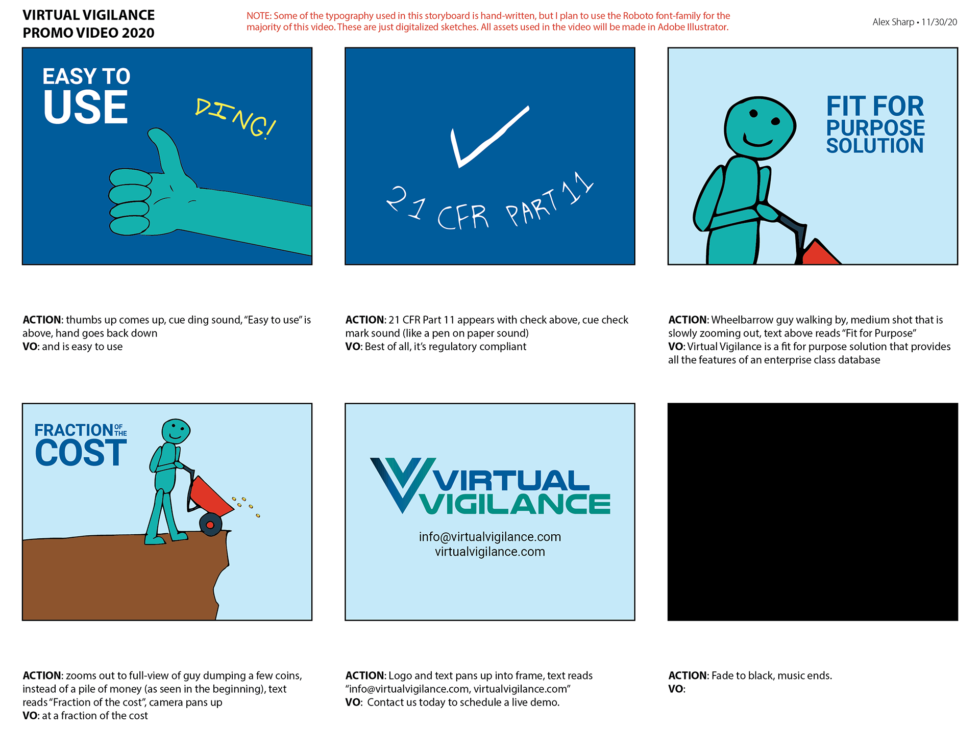Original Storyboard - page 3