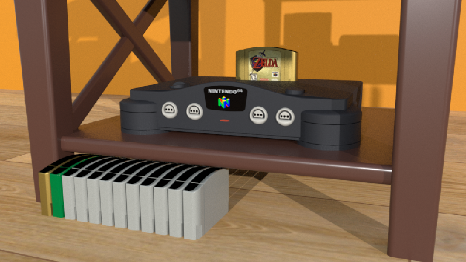 Modeled My Gaming Rig in Autodesk Maya