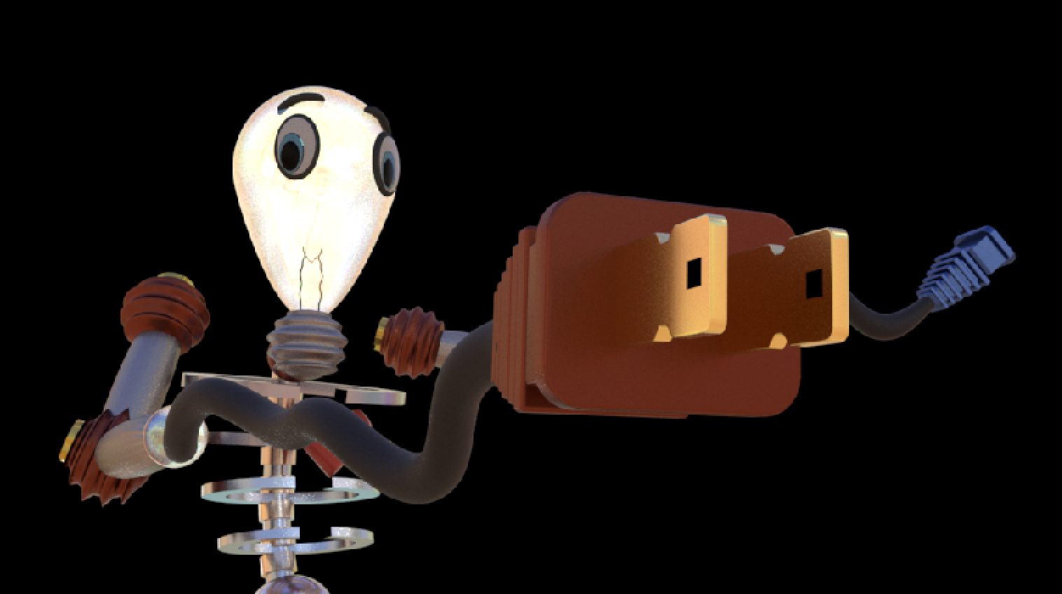 Bulbi - Concept Character 3D Model