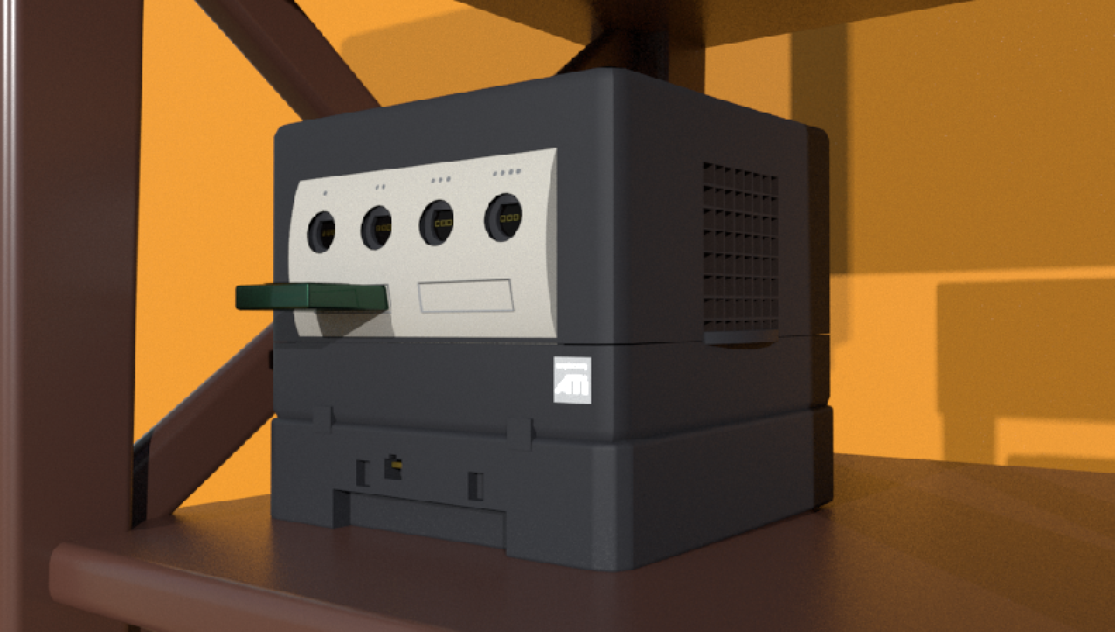 Modeled My Gaming Rig in Autodesk Maya