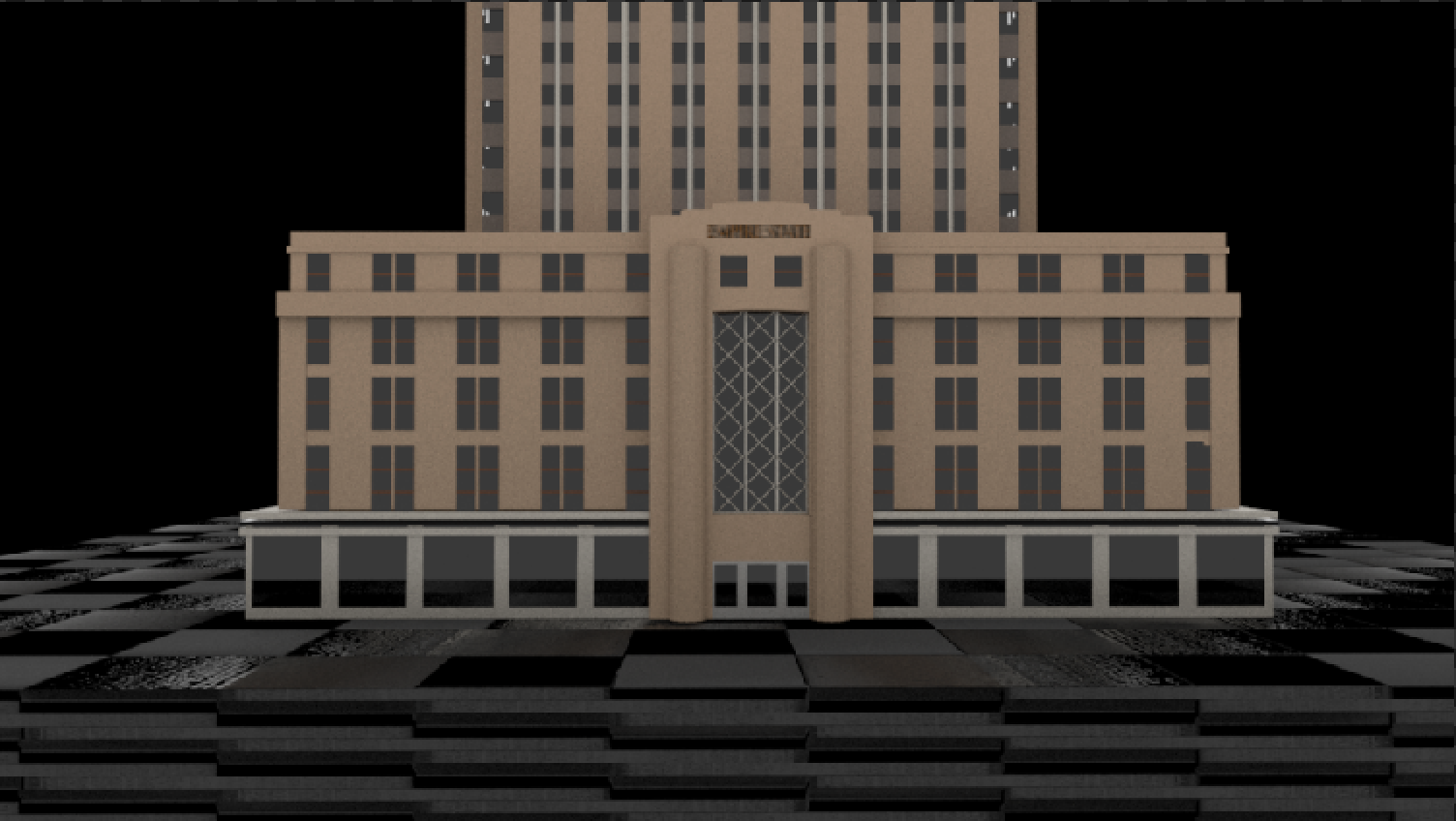 My Empire State Building 3D Model