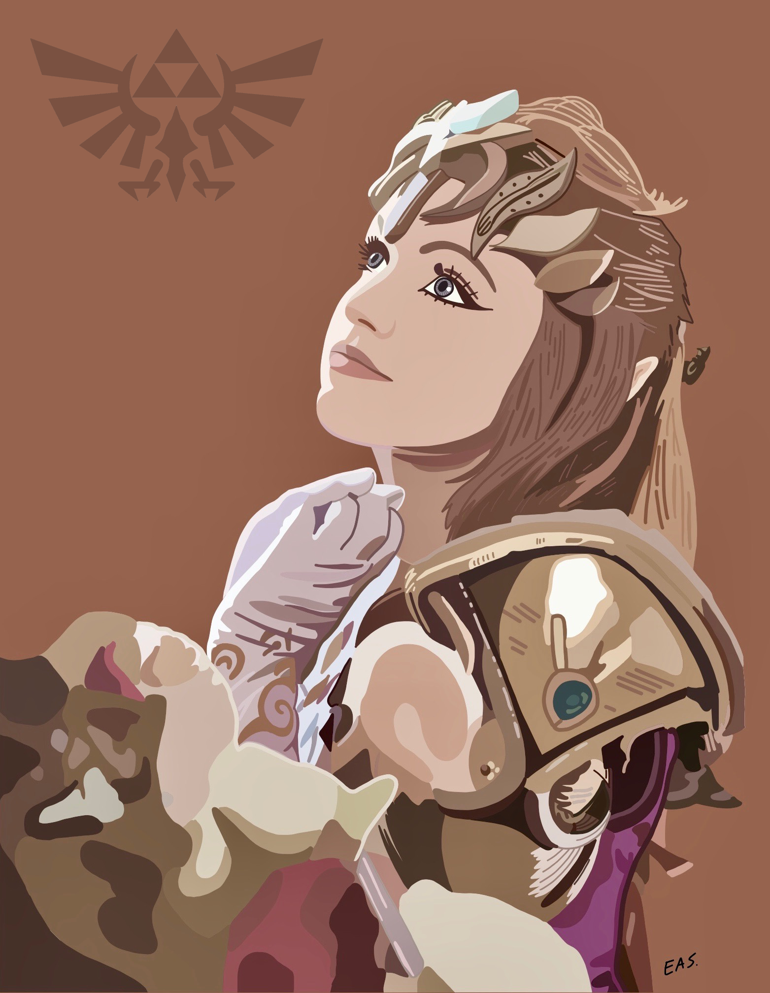 Cosplayer Caricature