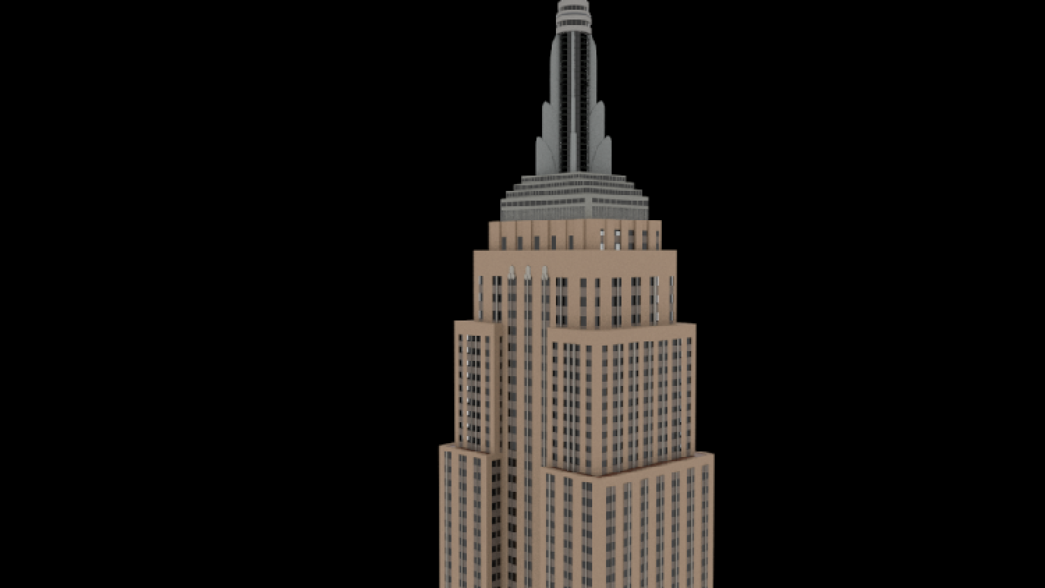 My Empire State Building 3D Model