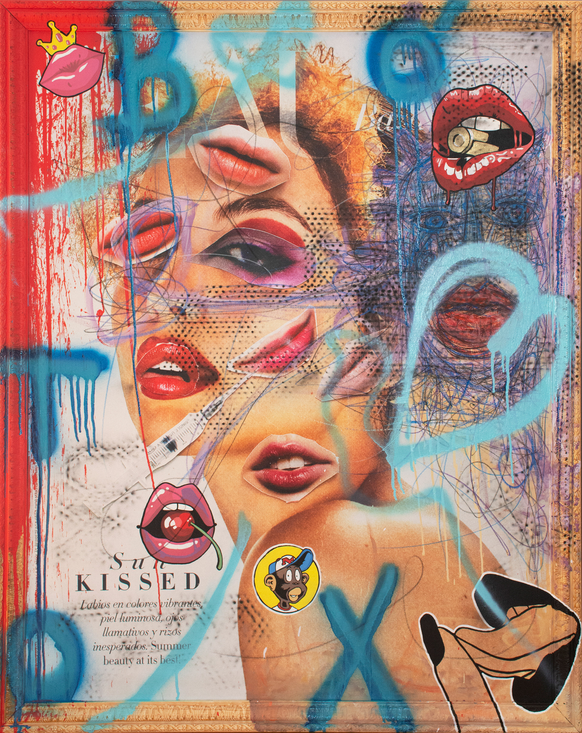 ICONOCLASSIC #16 mixta sobre lienzo / 144 cm x 115 cm 2022