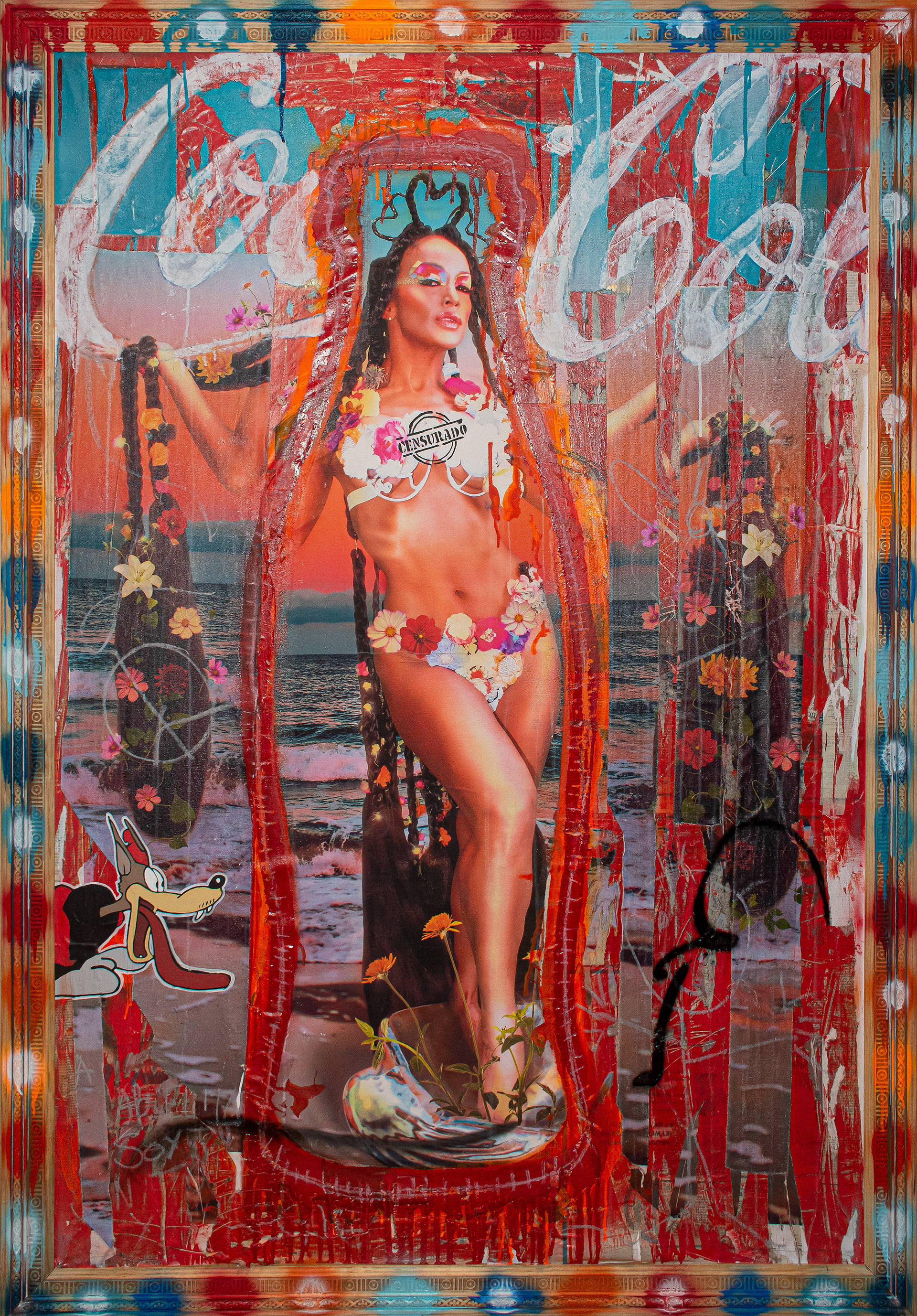 ICONOCLASSIC #17 mixta sobre lienzo / 170 cm x 117 cm 2022
